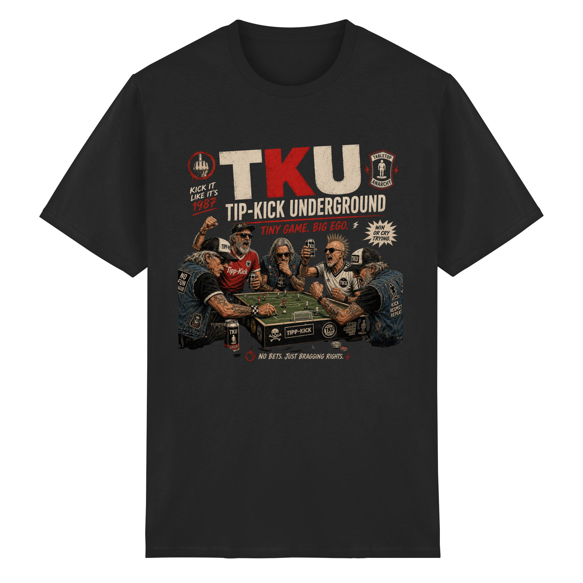 TIP KICK UNDERGROUND - Heavy Cotton T-Shirt