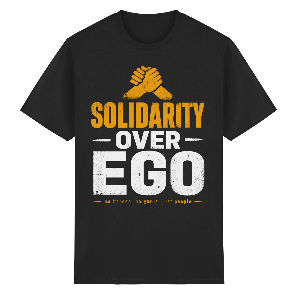 SOLIDARITY OVER EGO - Heavy Cotton T-Shirt
