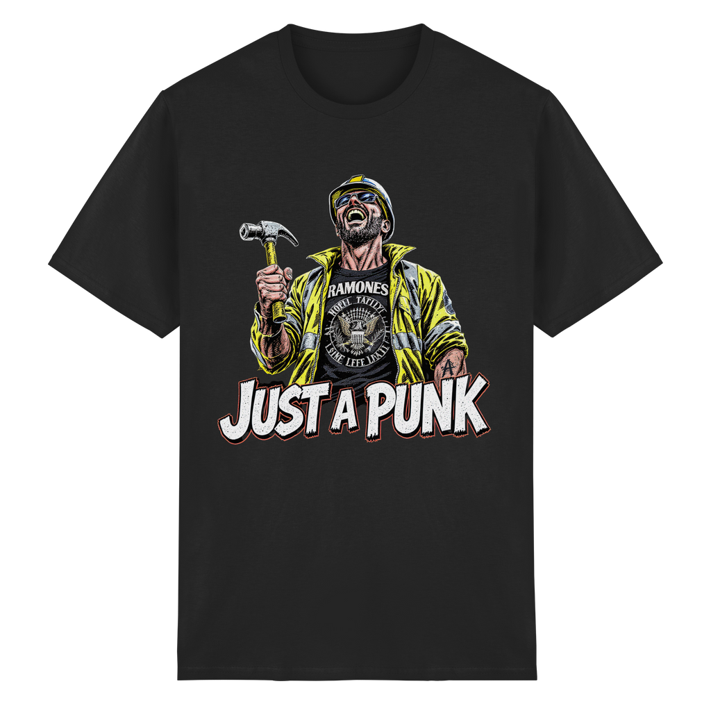 JUST A PUNK - Heavy Cotton T-Shirt