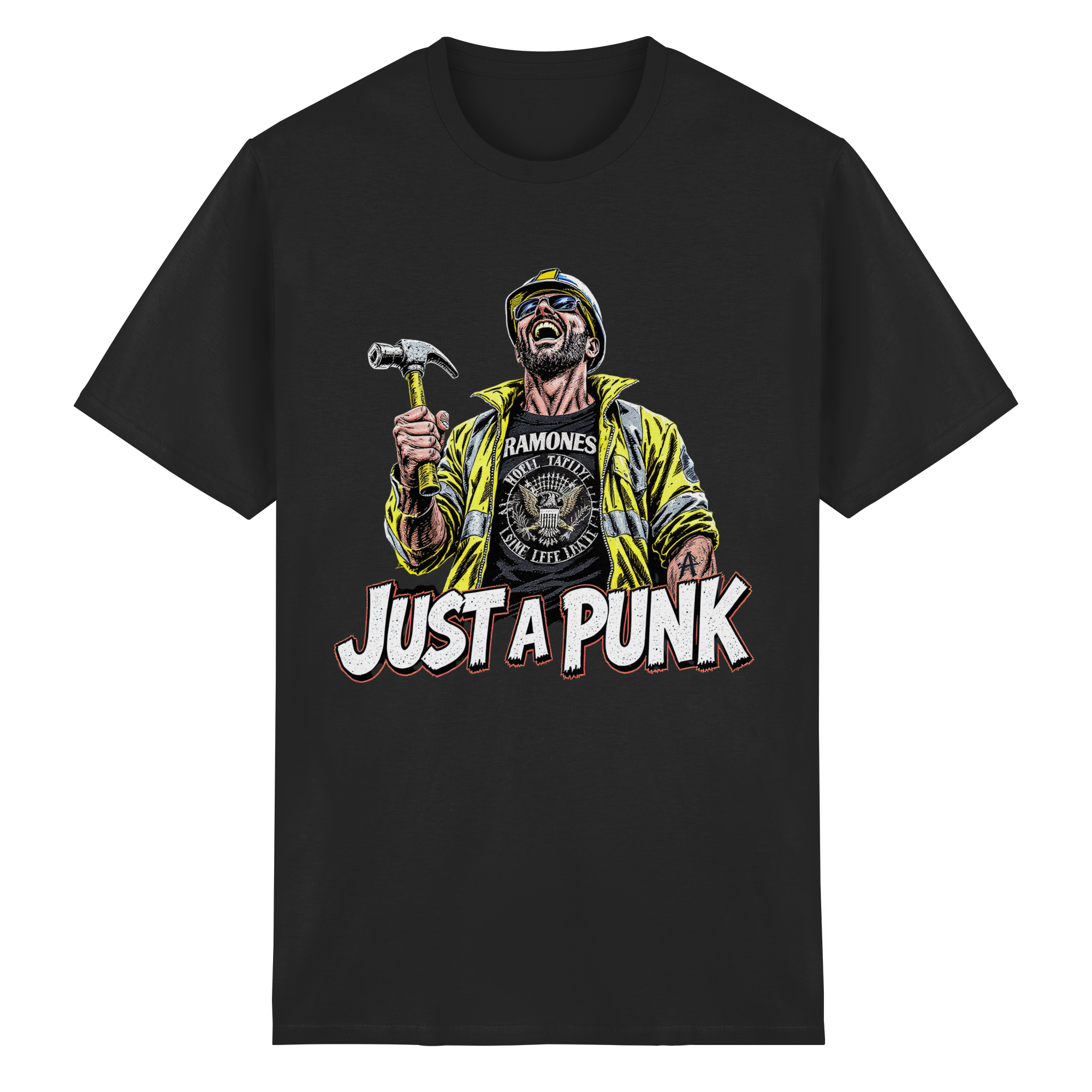 JUST A PUNK - Heavy Cotton T-Shirt