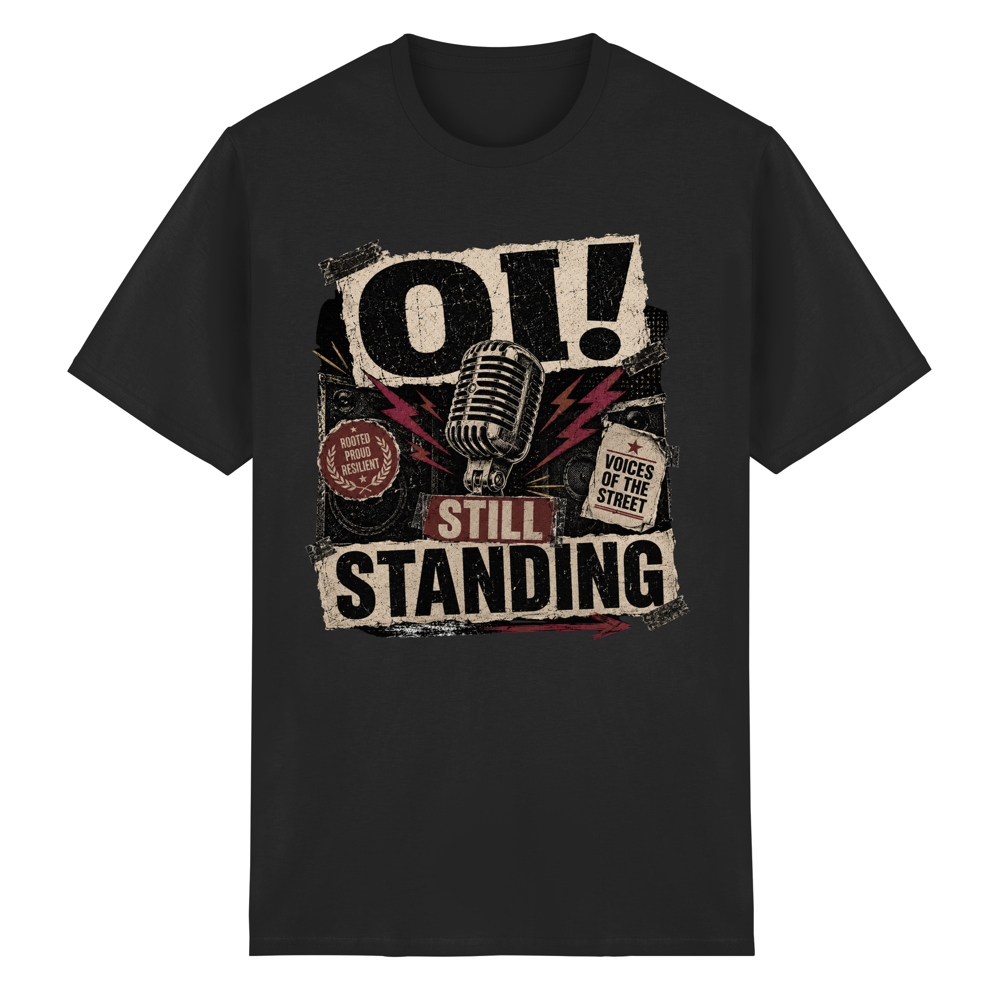 OI STILL STANDING - Heavy Cotton T-Shirt