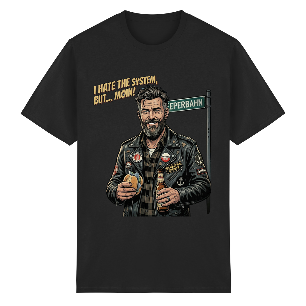 HAMBURG PUNK - MOIN - Heavy Cotton T-Shirt