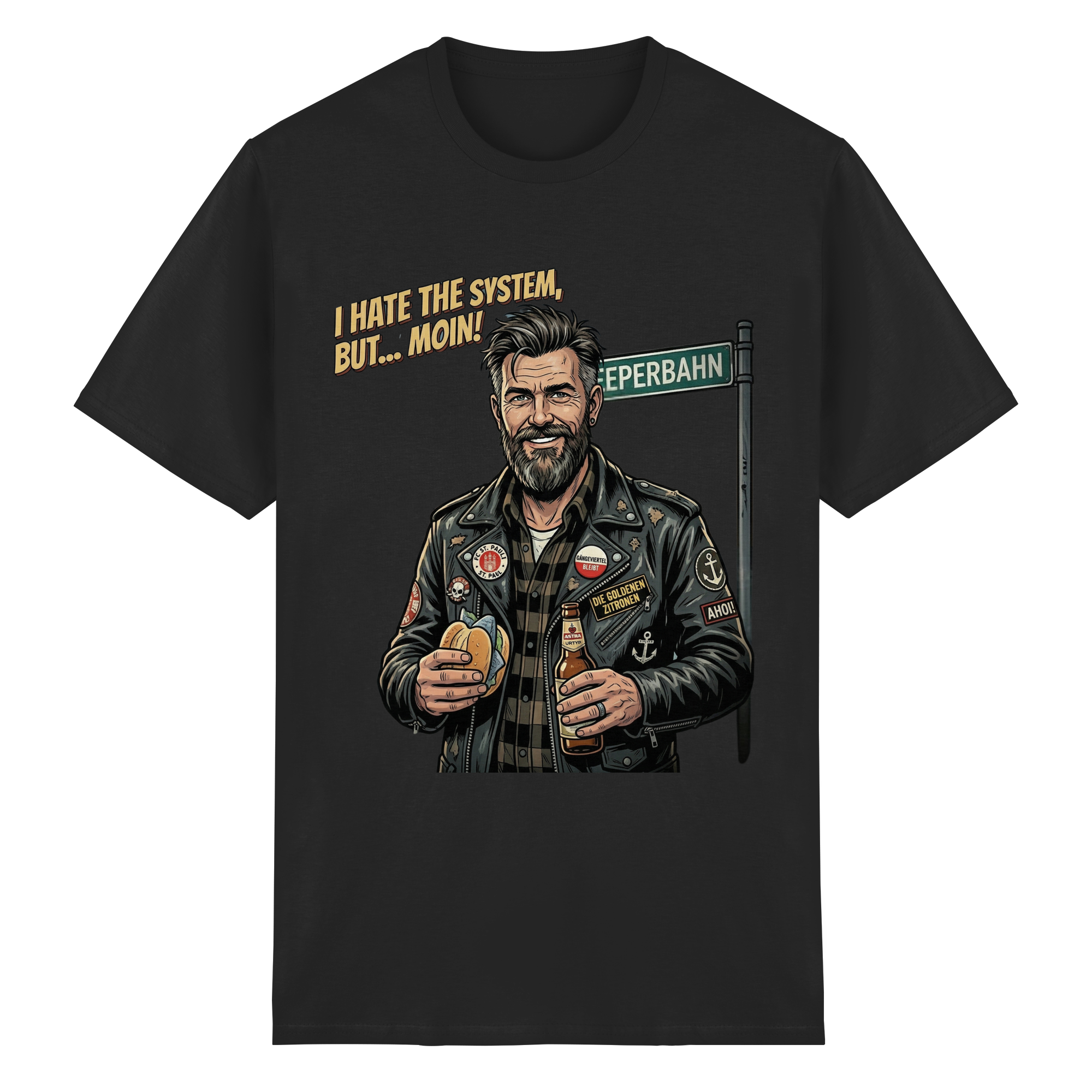 HAMBURG PUNK - MOIN - Heavy Cotton T-Shirt