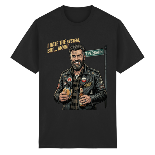 HAMBURG PUNK - MOIN - Heavy Cotton T-Shirt