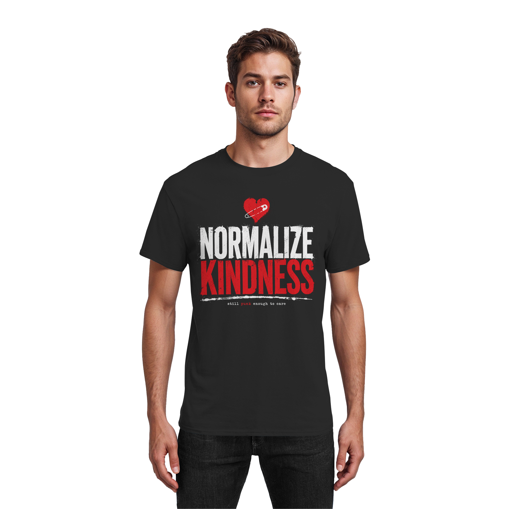 NORMALIZE KINDNESS - Heavy Cotton T-Shirt