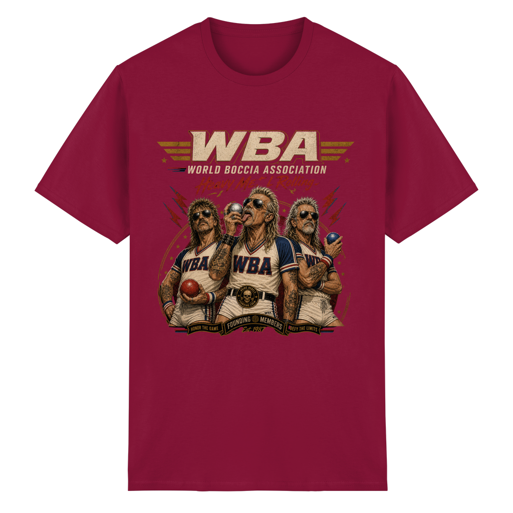 WORLD BOCCIA ASSOCIATION - Heavy Cotton T-Shirt