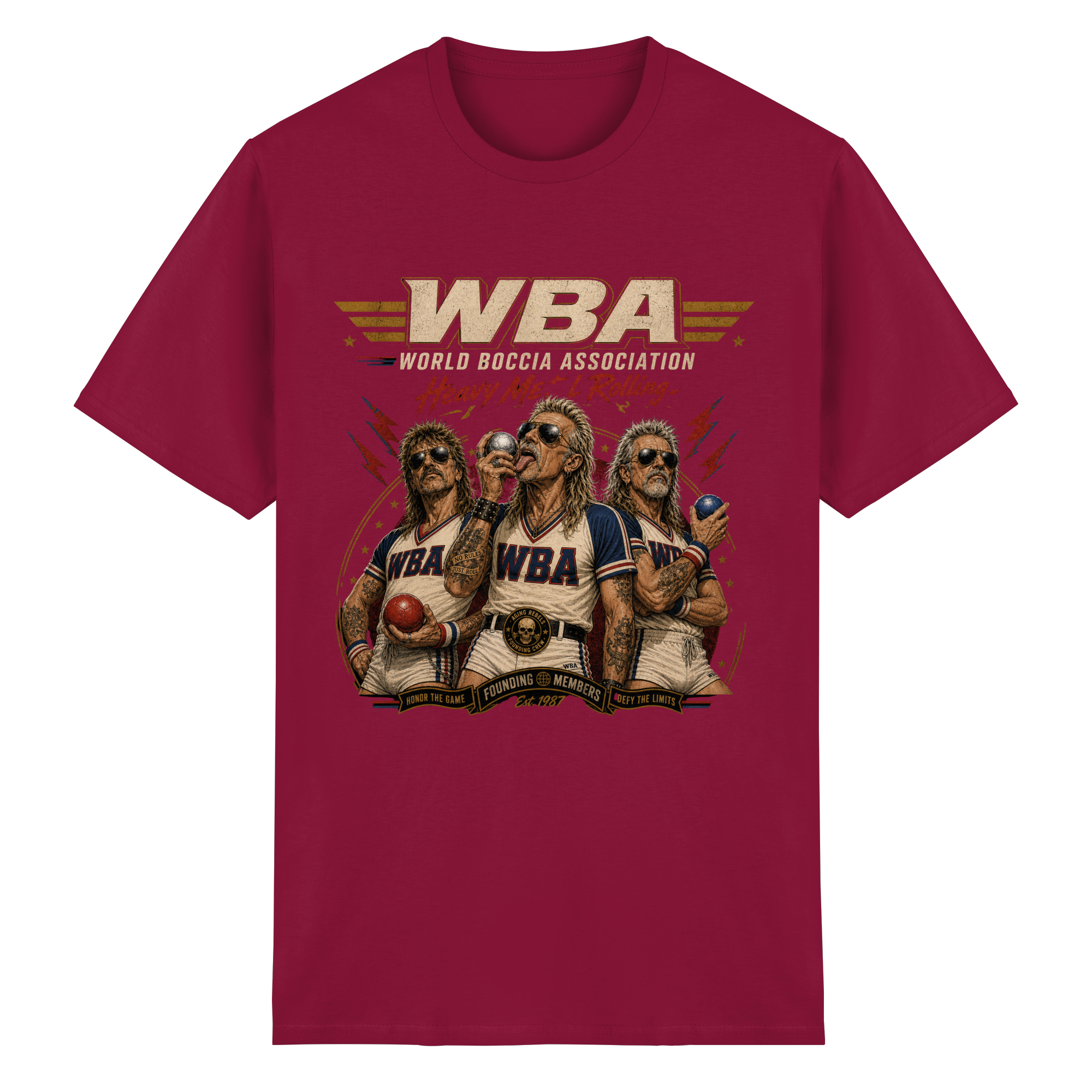 WORLD BOCCIA ASSOCIATION - Heavy Cotton T-Shirt