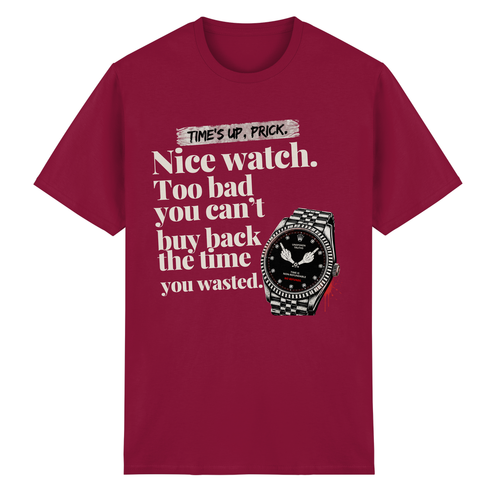 NICE WATCH, PRICK - Heavy Cotton T-Shirt