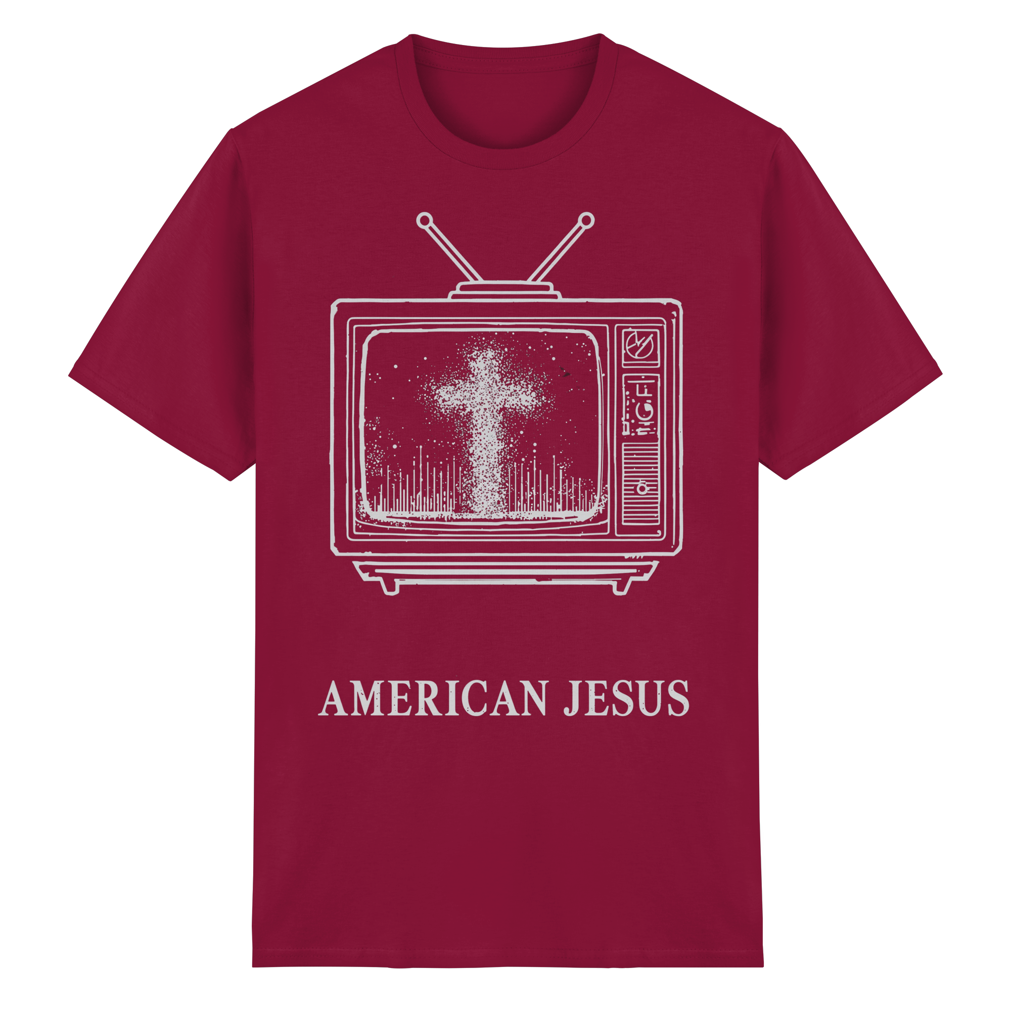 AMERICAN JESUS - Heavy Cotton T-Shirt