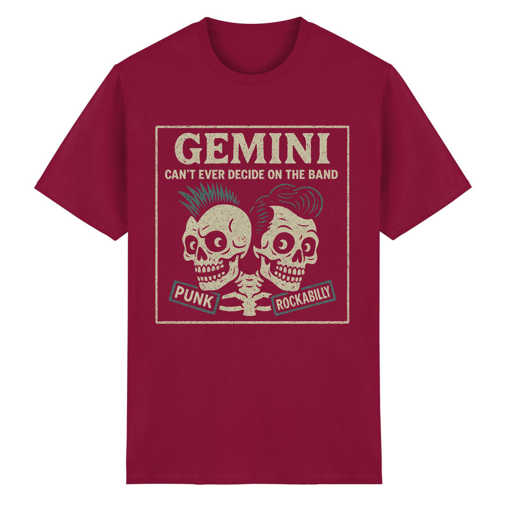 GEMINI PUNK - Heavy Cotton T-Shirt