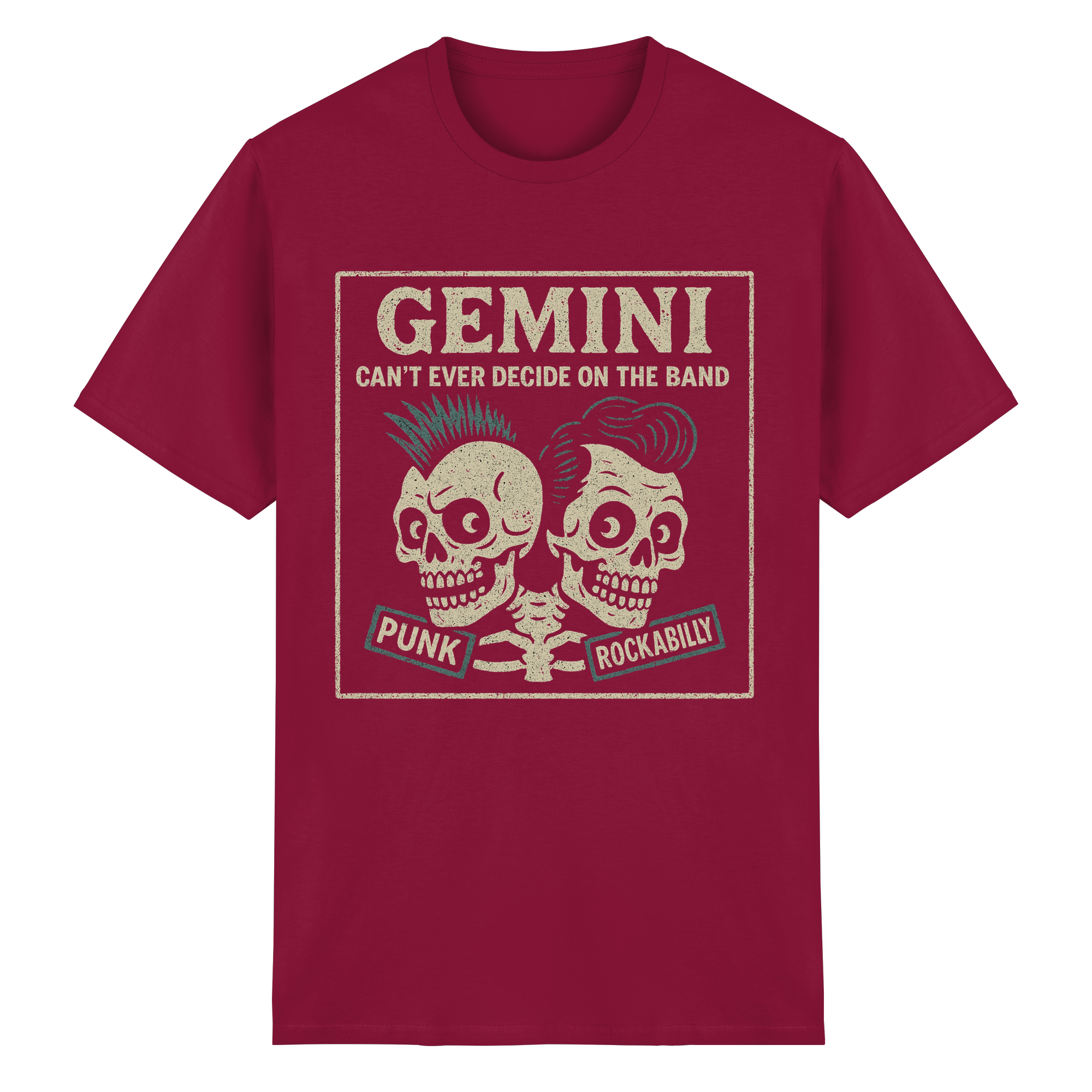 GEMINI PUNK - Heavy Cotton T-Shirt