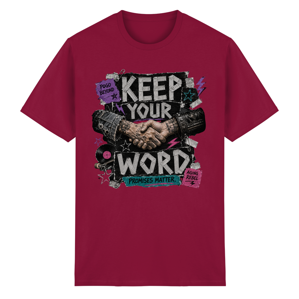 KEEP YOUR WORD  - Heavy Cotton T-Shirt