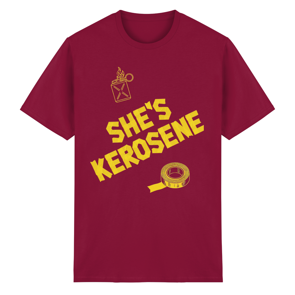 SHE's KEROSENE - Heavy Cotton T-Shirt