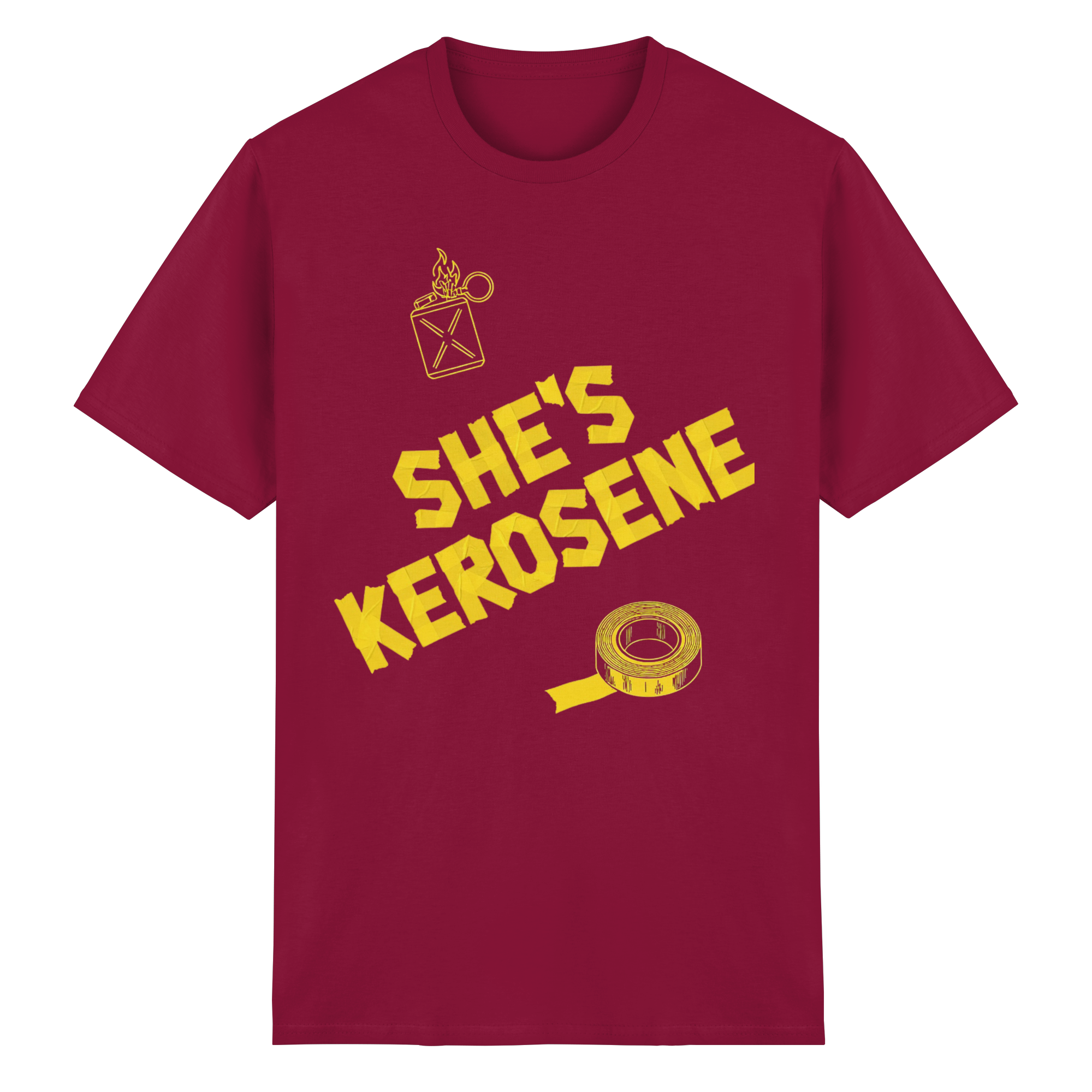 SHE's KEROSENE - Heavy Cotton T-Shirt