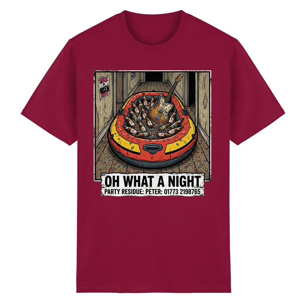 OH WHAT A NIGHT - Heavy Cotton T-Shirt