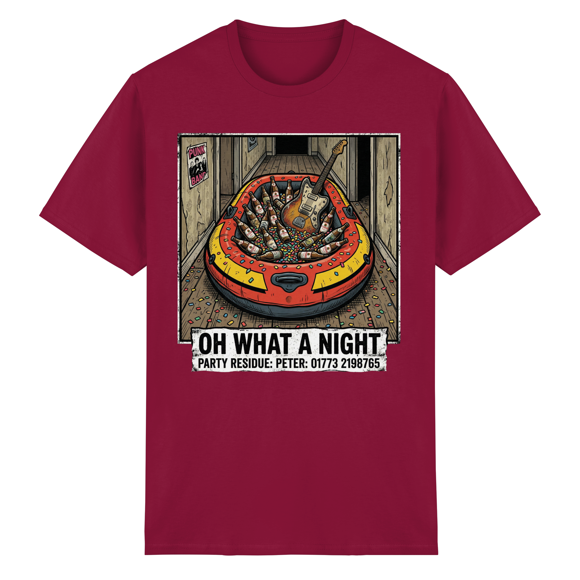 OH WHAT A NIGHT - Heavy Cotton T-Shirt