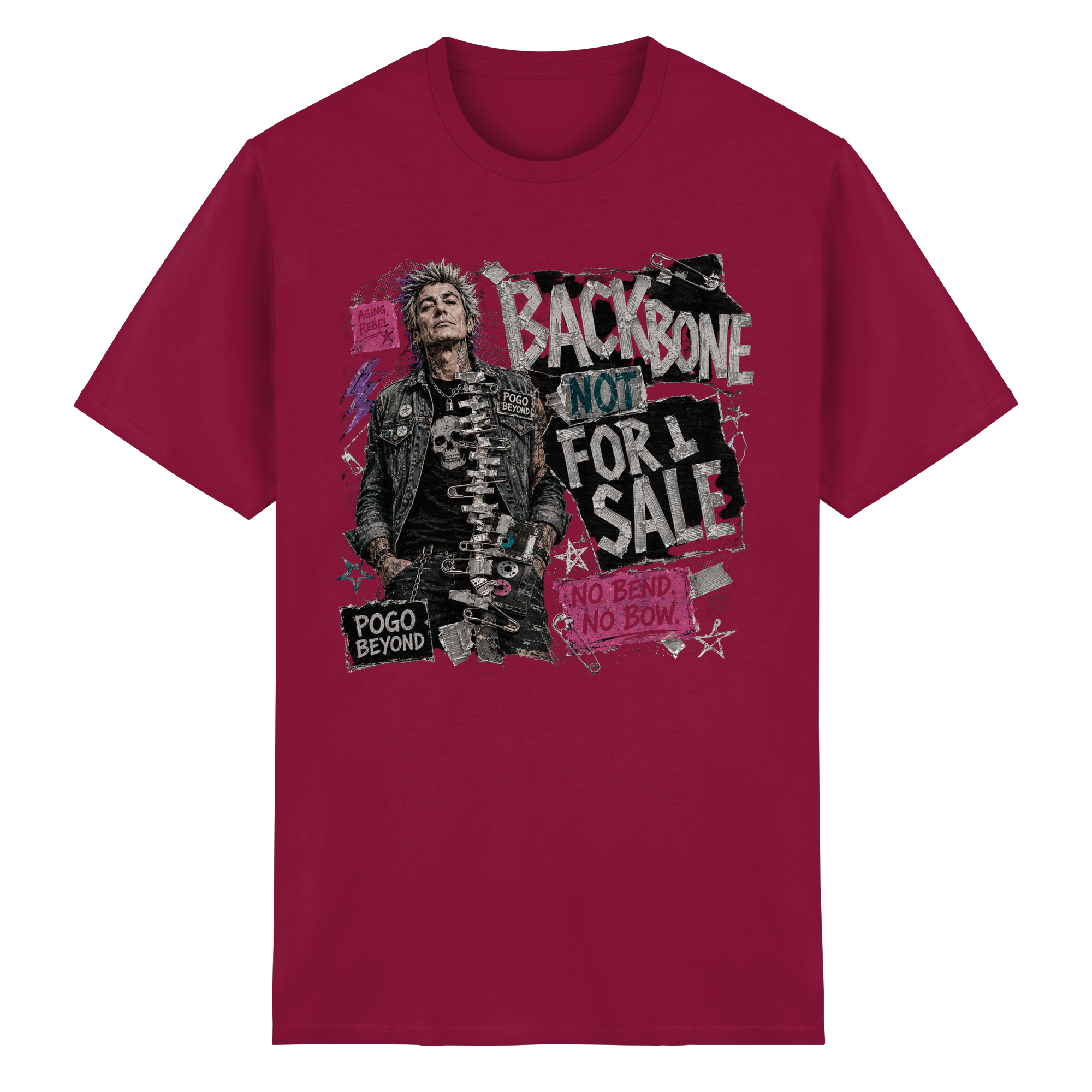 BACKBONE NOT FOR SALE - Heavy Cotton T-Shirt