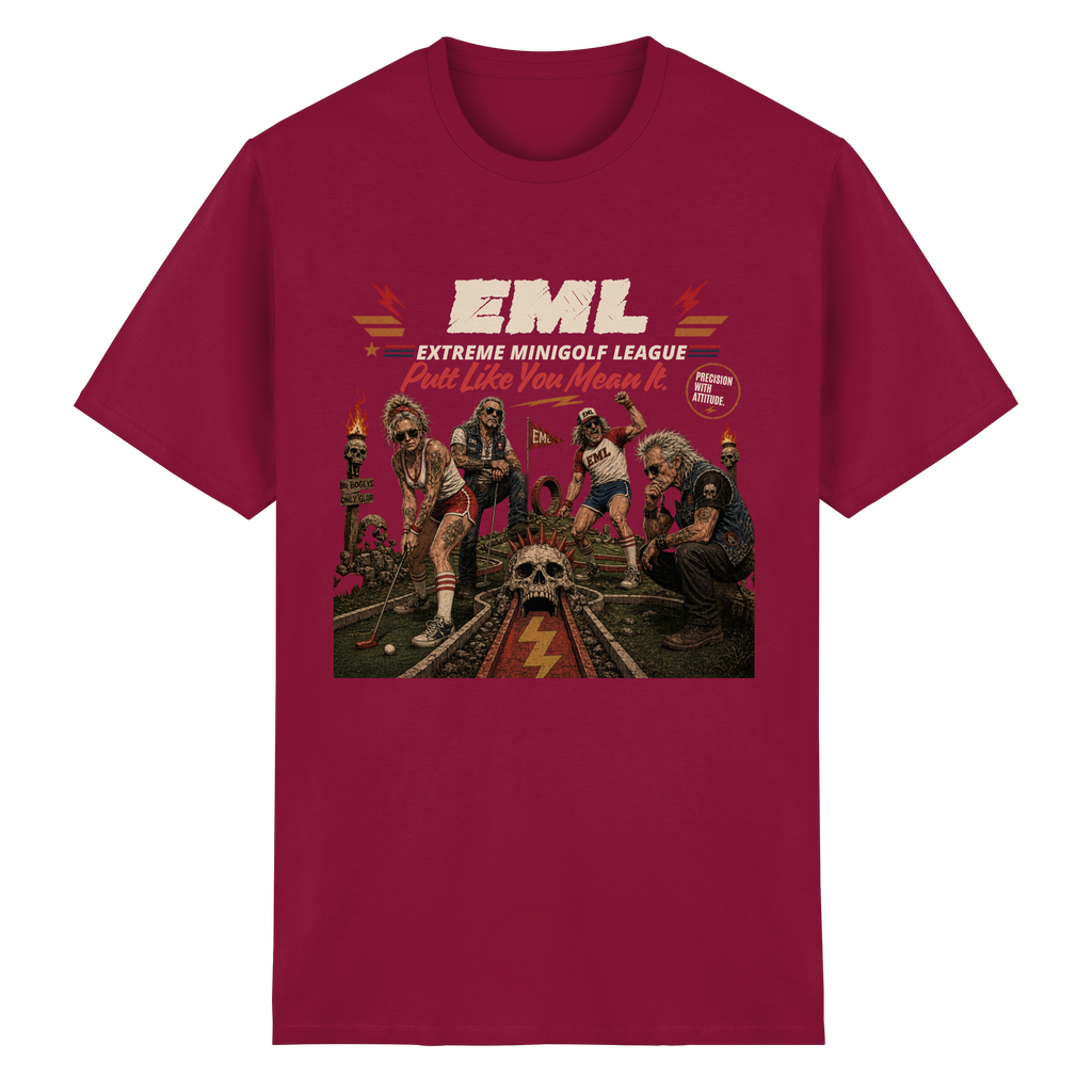 EXTREME MINIGOLF LEAGUE - Heavy Cotton T-Shirt