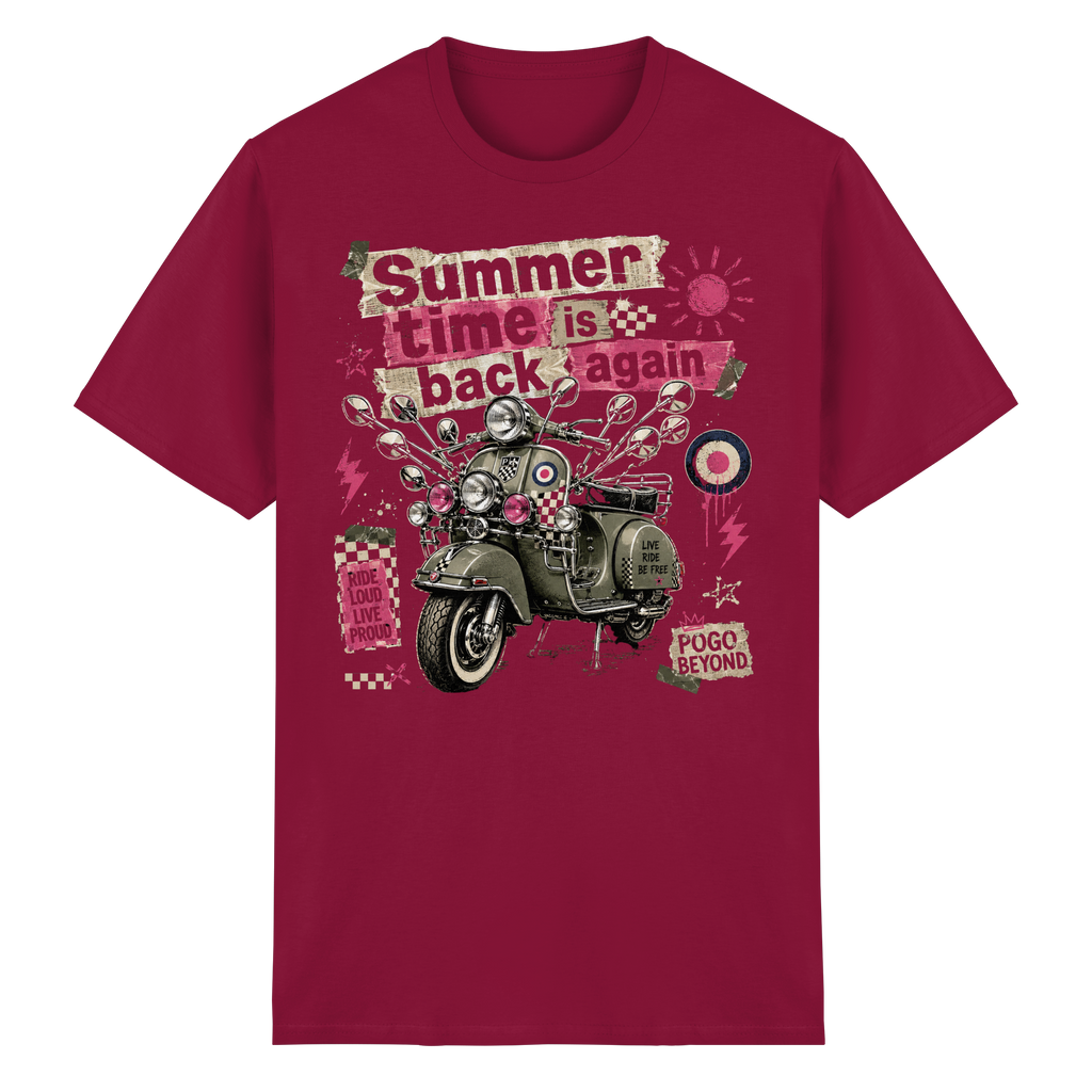 SUMMER TIME IS BACK AGAIN - Heavy Cotton T-Shirt