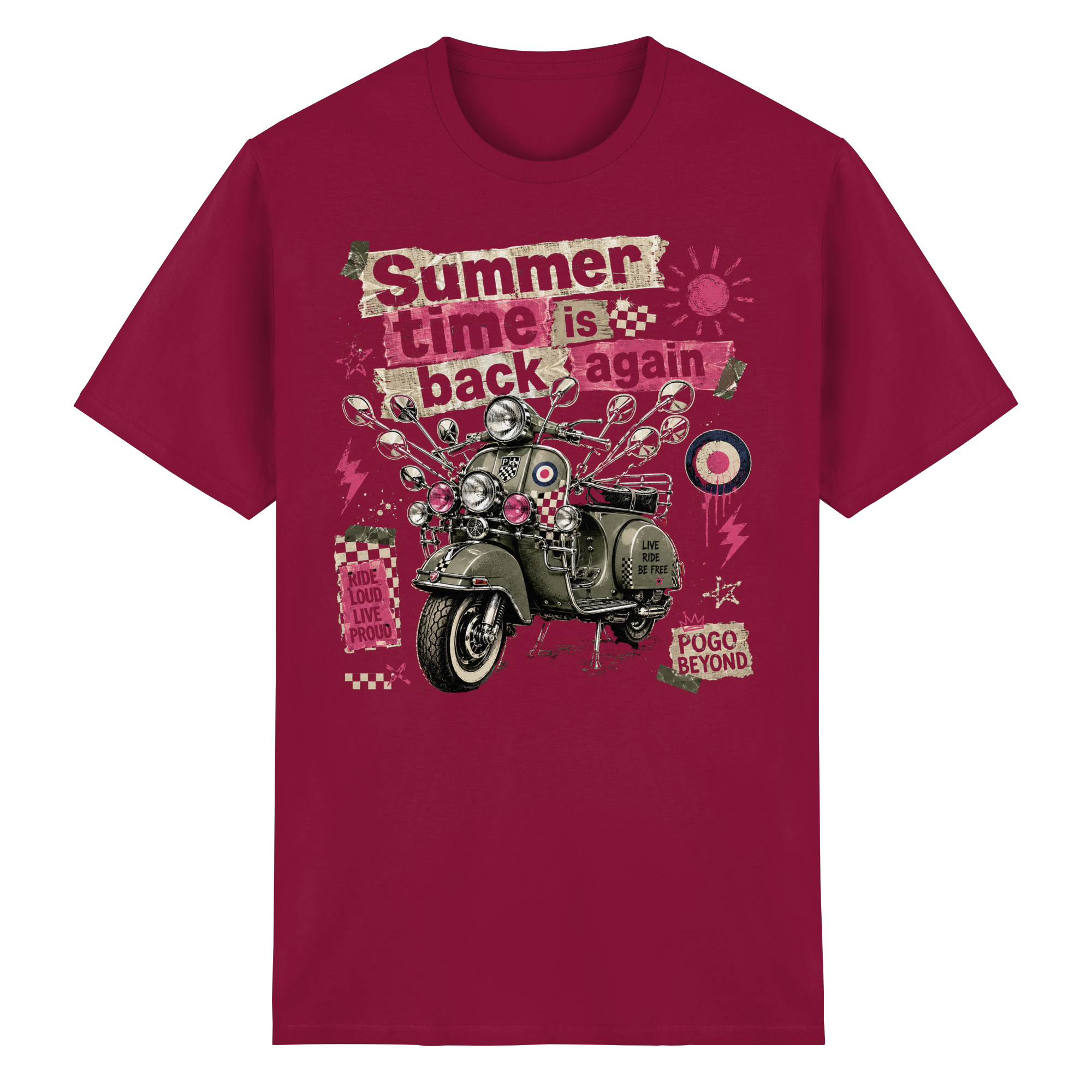 SUMMER TIME IS BACK AGAIN - Heavy Cotton T-Shirt