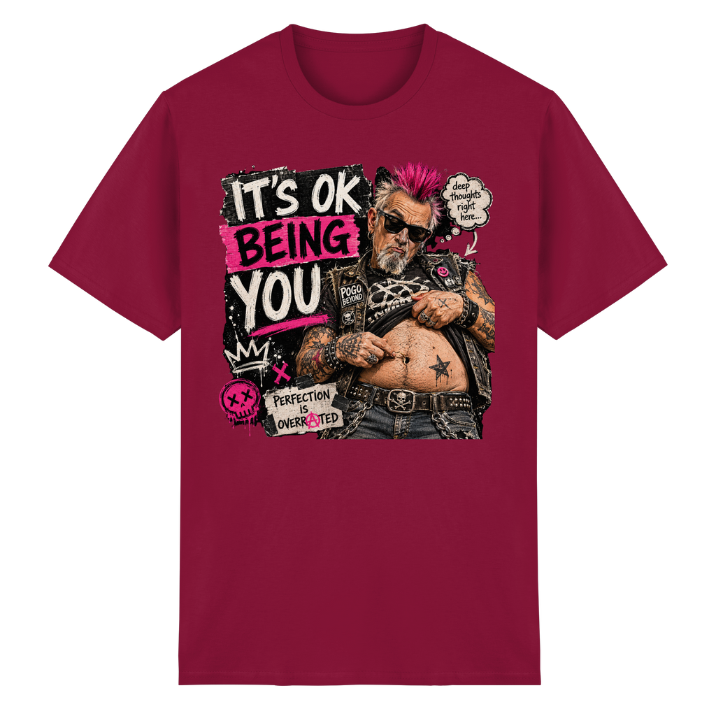 IT'S OK BEING YOU - Heavy Cotton T-Shirt