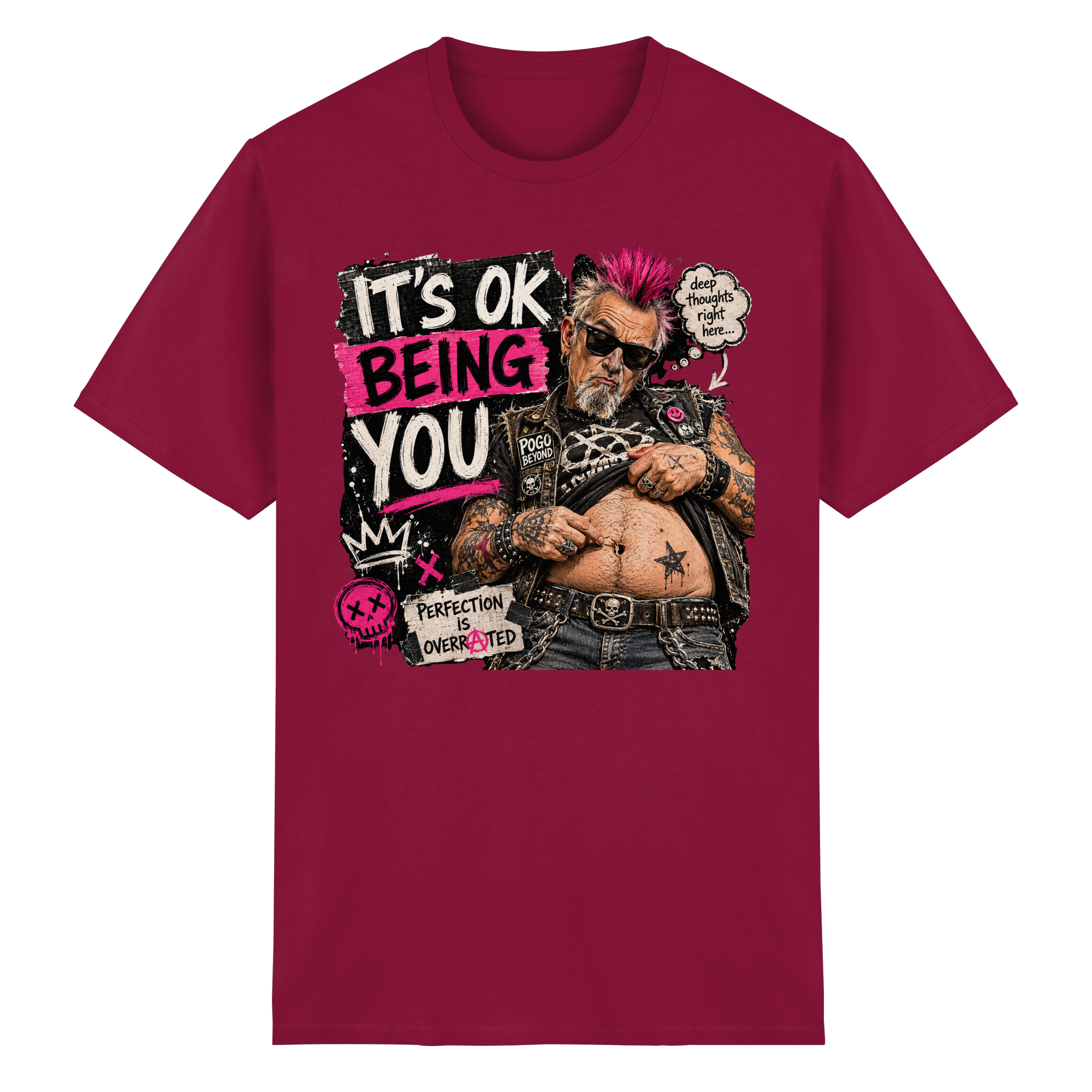 IT'S OK BEING YOU - Heavy Cotton T-Shirt