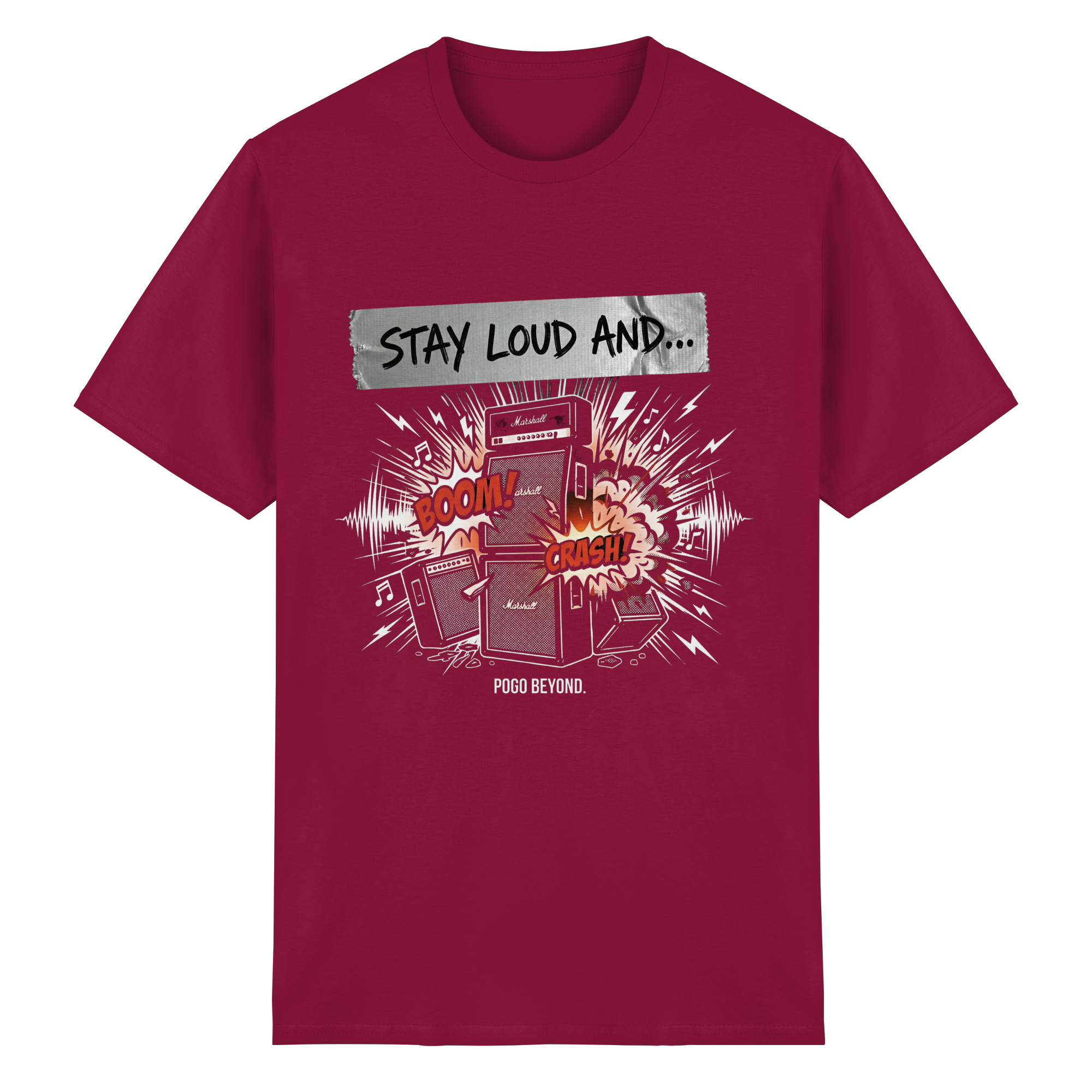 STAY LOUD - Heavy Cotton T-Shirt