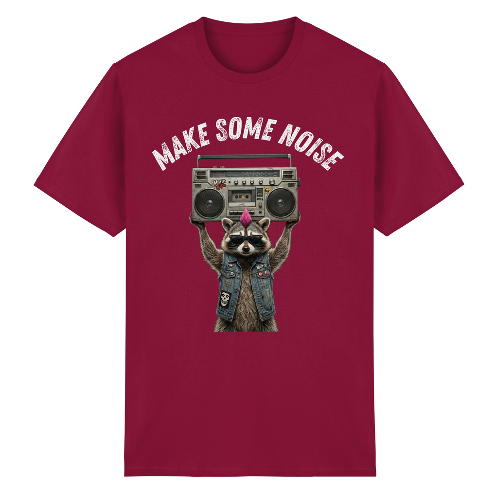 MAKE SOME NOISE - Heavy Cotton T-Shirt