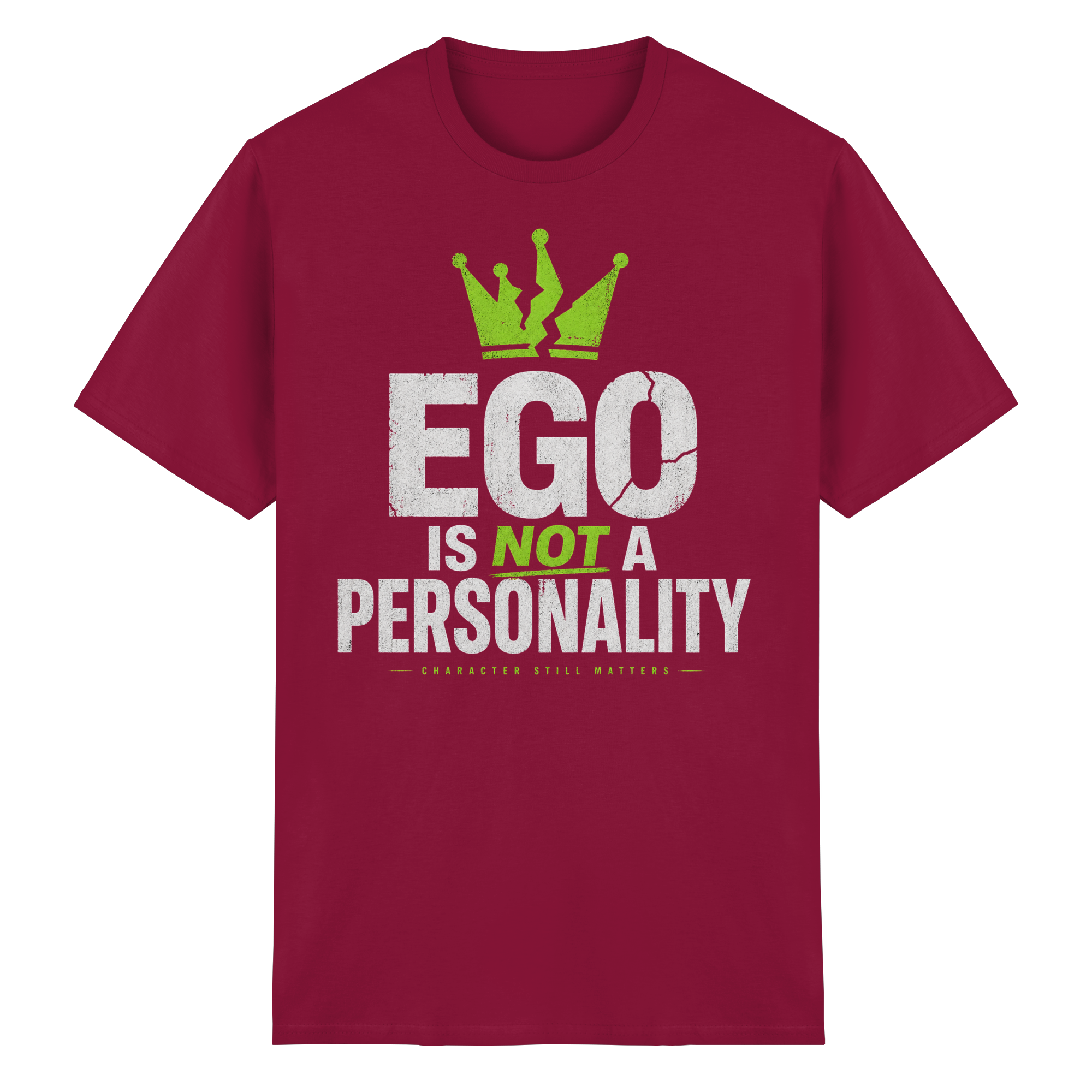 EGO IS NOT A PERSONALITY - Heavy Cotton T-Shirt