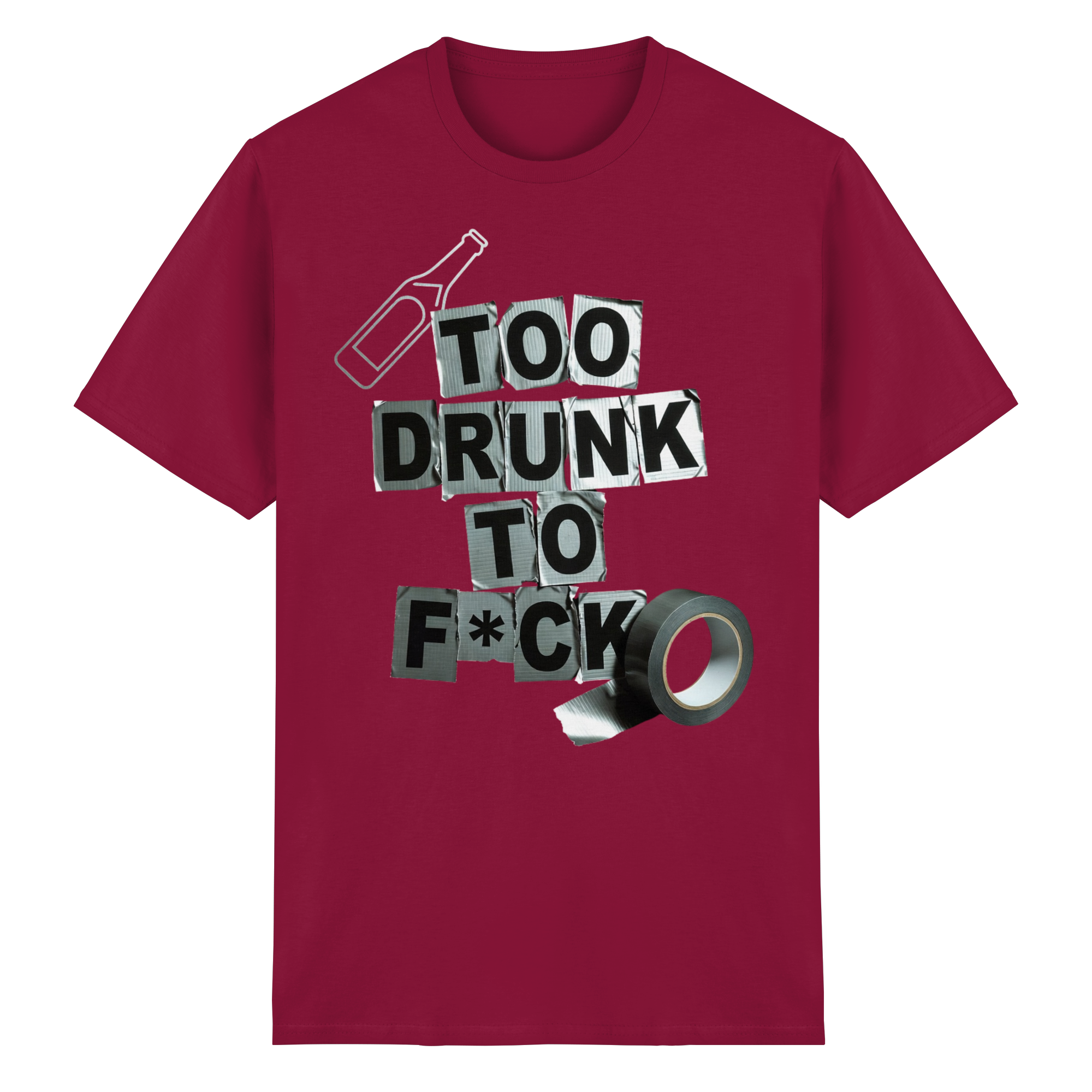 TOO DRUNK... - Heavy Cotton T-Shirt