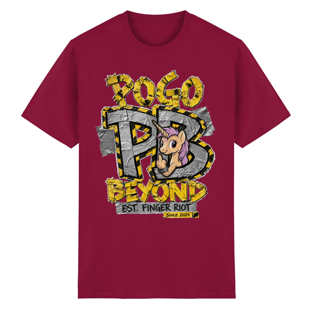 POGO BEYOND Yellow - Heavy Cotton T-Shirt