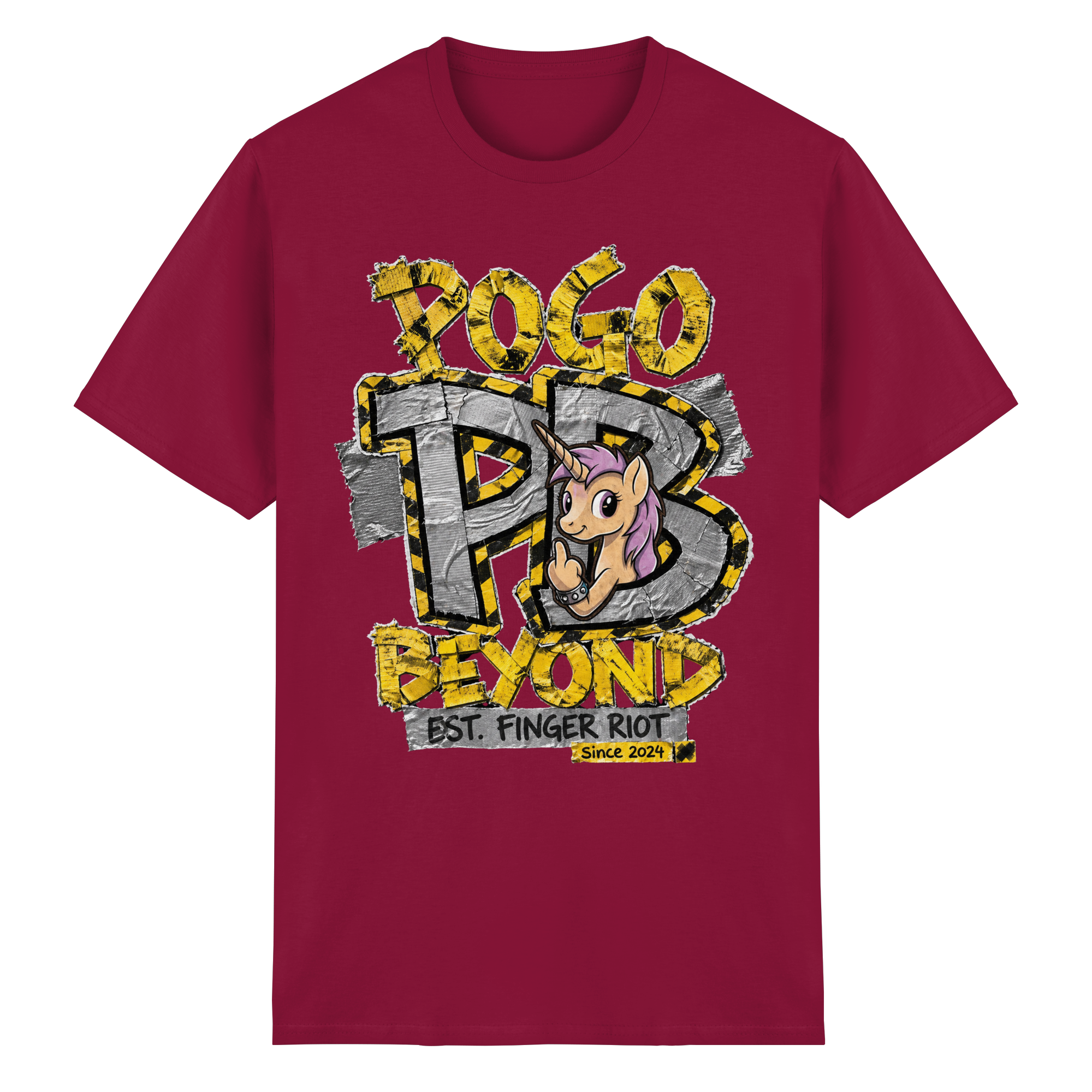POGO BEYOND Yellow - Heavy Cotton T-Shirt