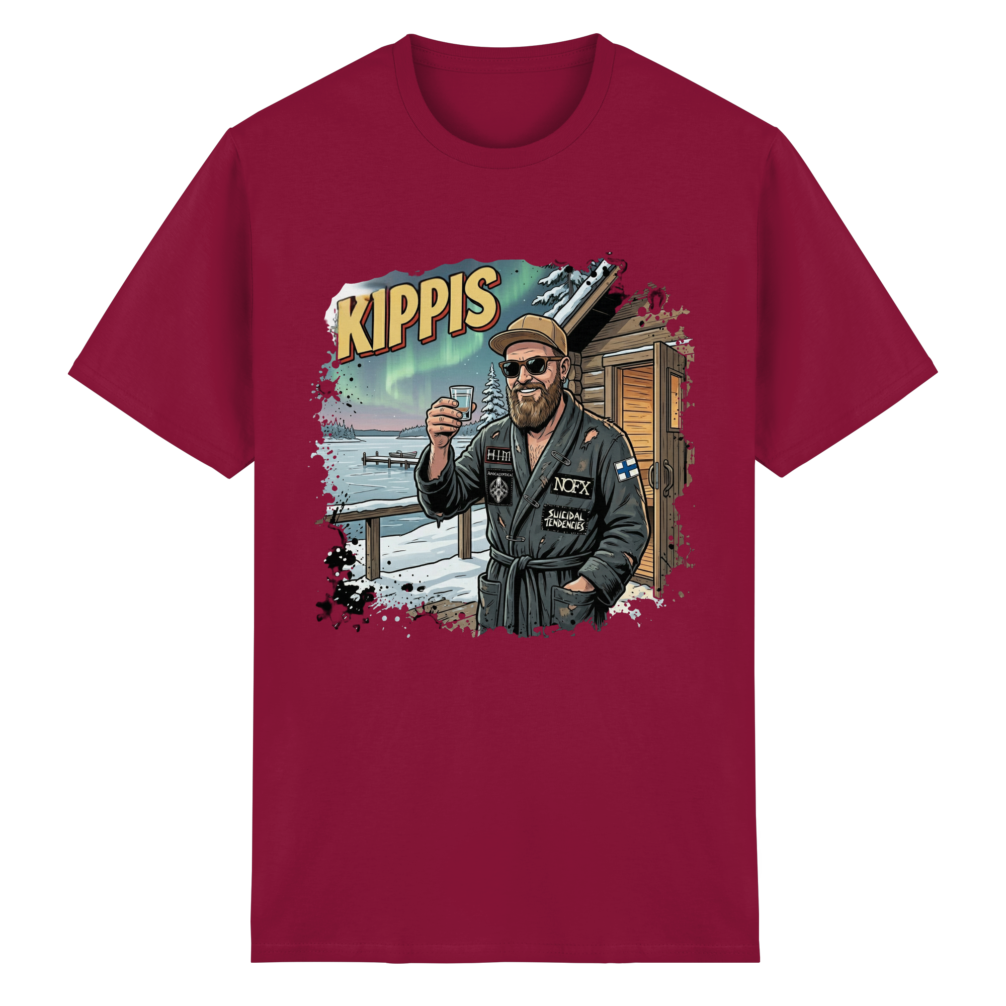 KIPPIS ON THE LEGACY - Heavy Cotton T-Shirt