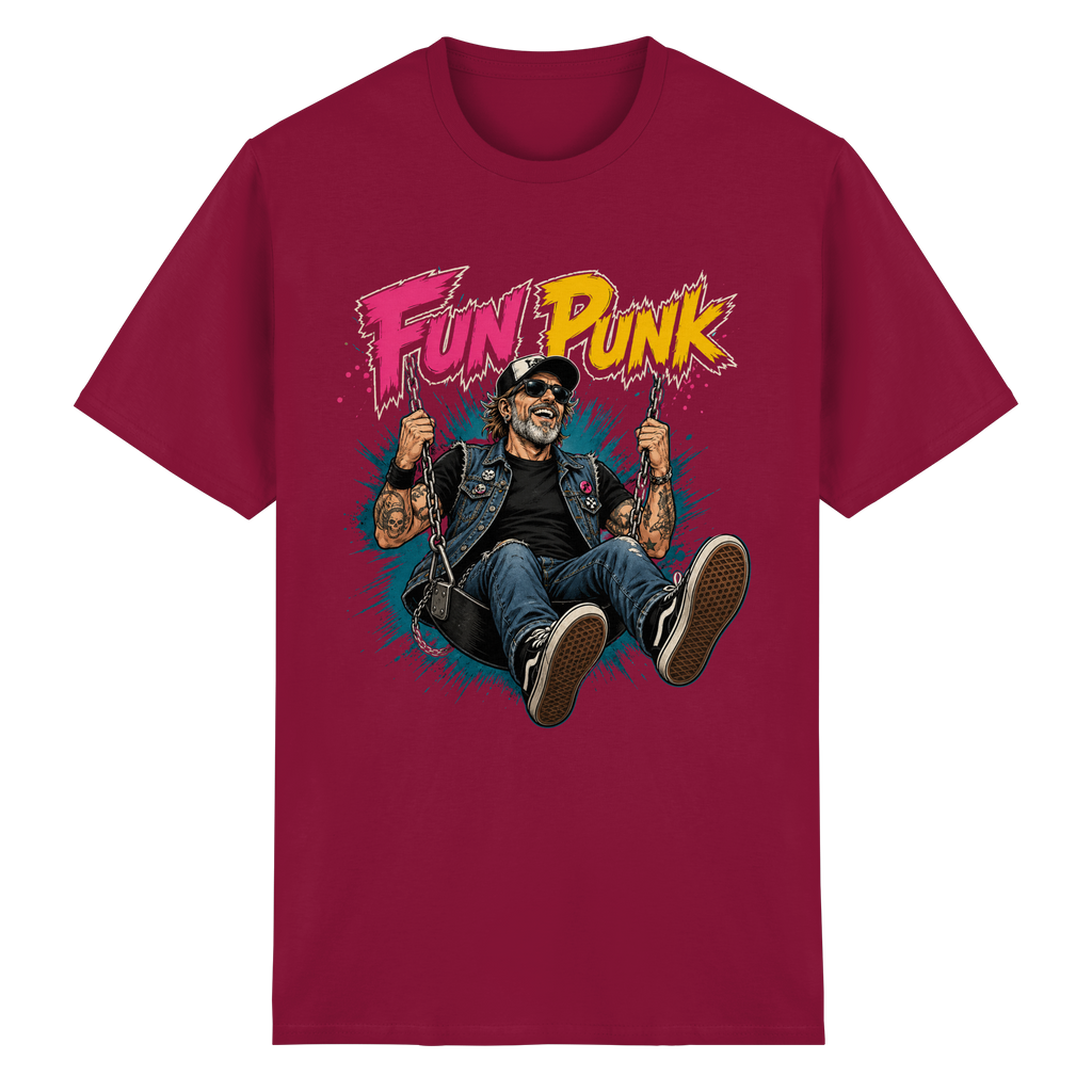 FUN PUNK SWING - Heavy Cotton T-Shirt