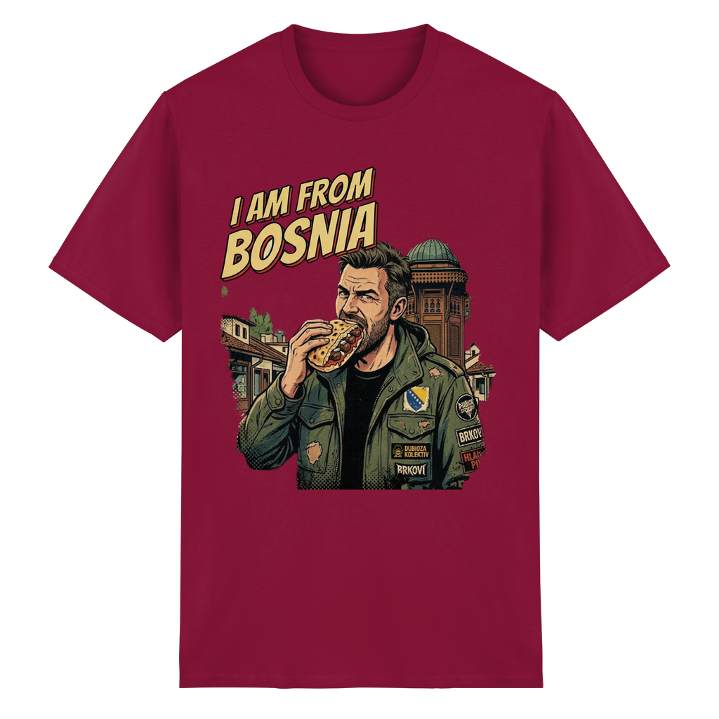 I'AM FROM BOSNIA - Heavy Cotton T-Shirt