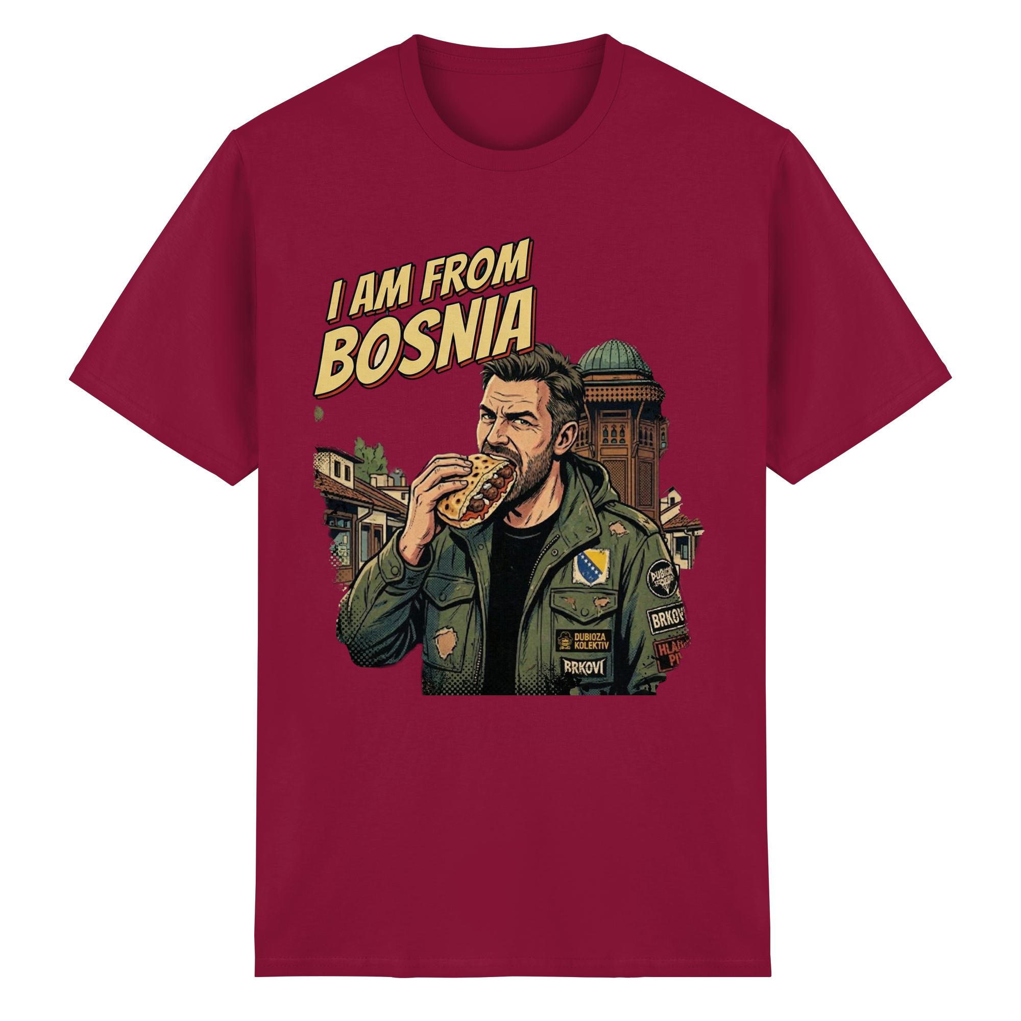 I'AM FROM BOSNIA - Heavy Cotton T-Shirt