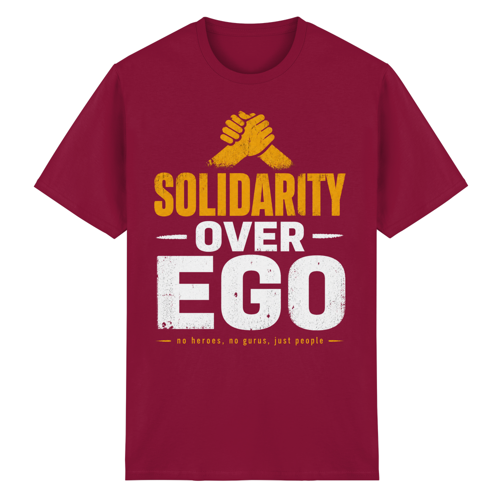 SOLIDARITY OVER EGO - Heavy Cotton T-Shirt