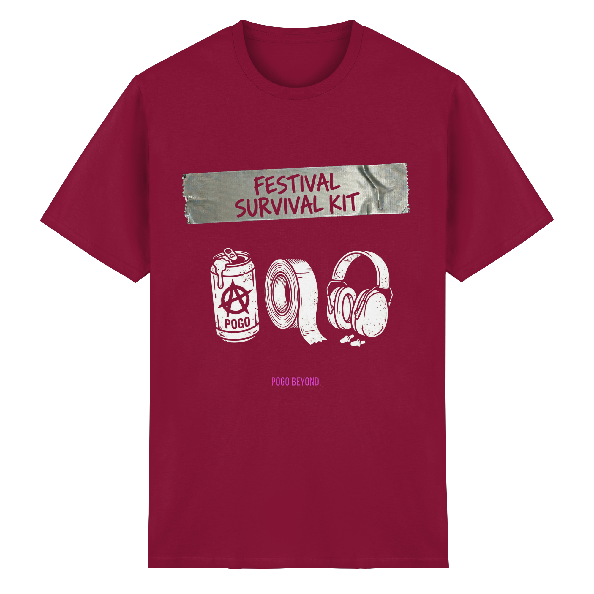 FESTIVAL SURVIVAL - Heavy Cotton T-Shirt