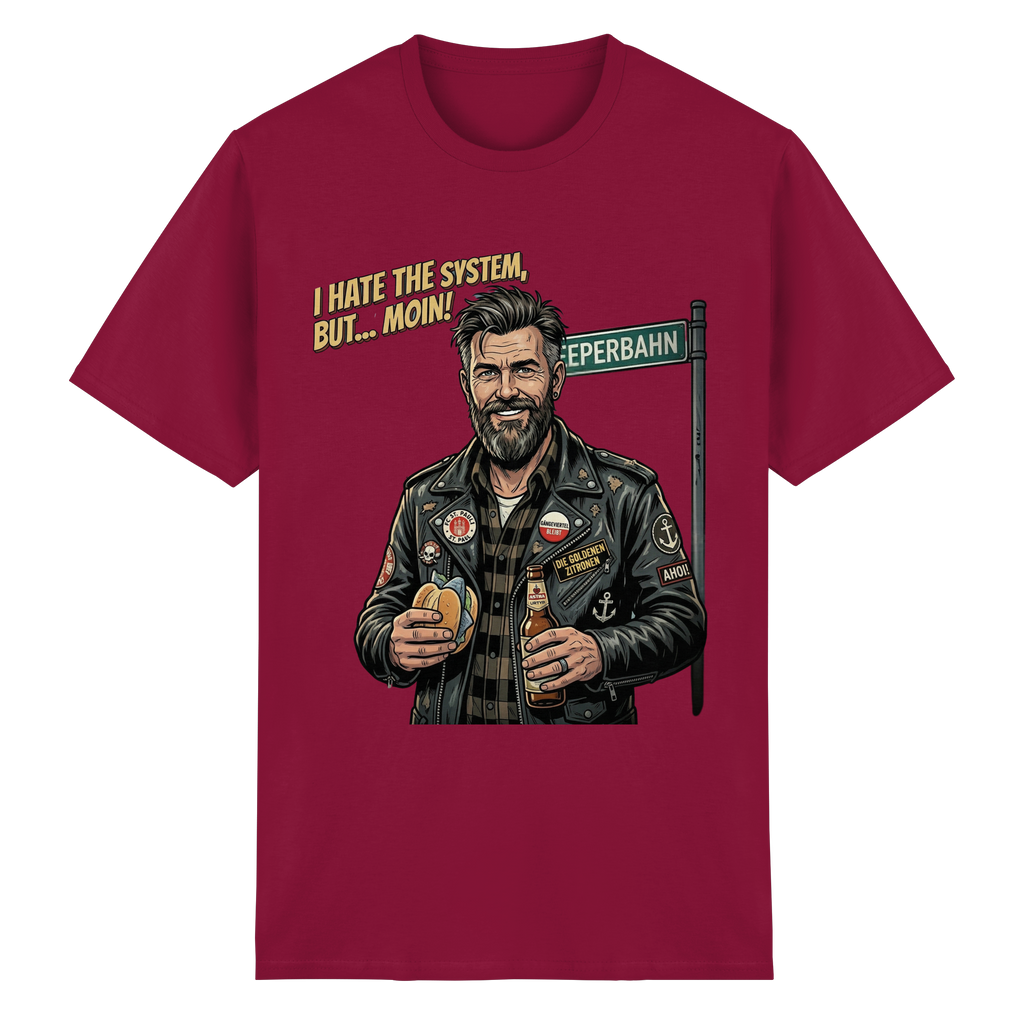 HAMBURG PUNK - MOIN - Heavy Cotton T-Shirt