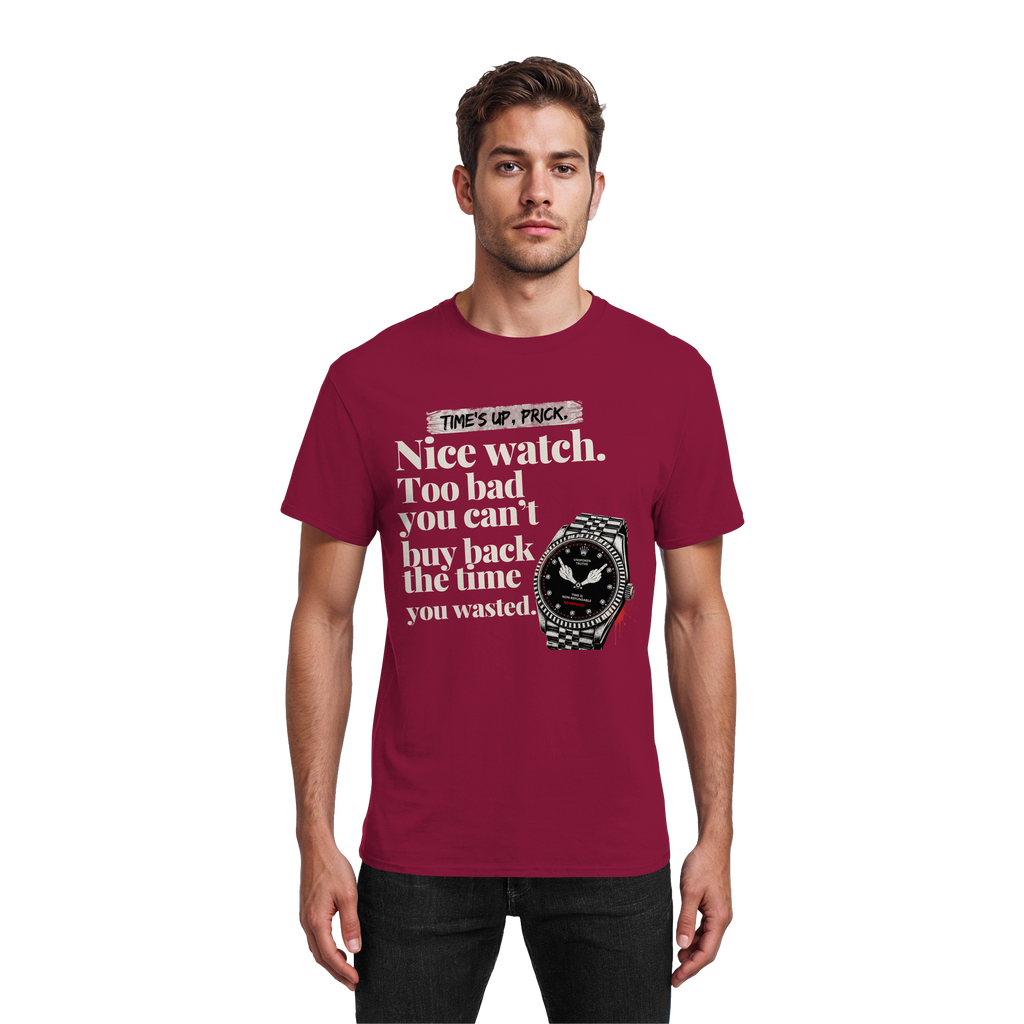 NICE WATCH, PRICK - Heavy Cotton T-Shirt
