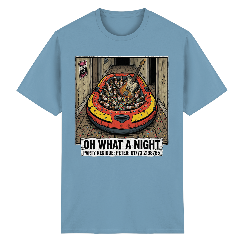 OH WHAT A NIGHT - Heavy Cotton T-Shirt