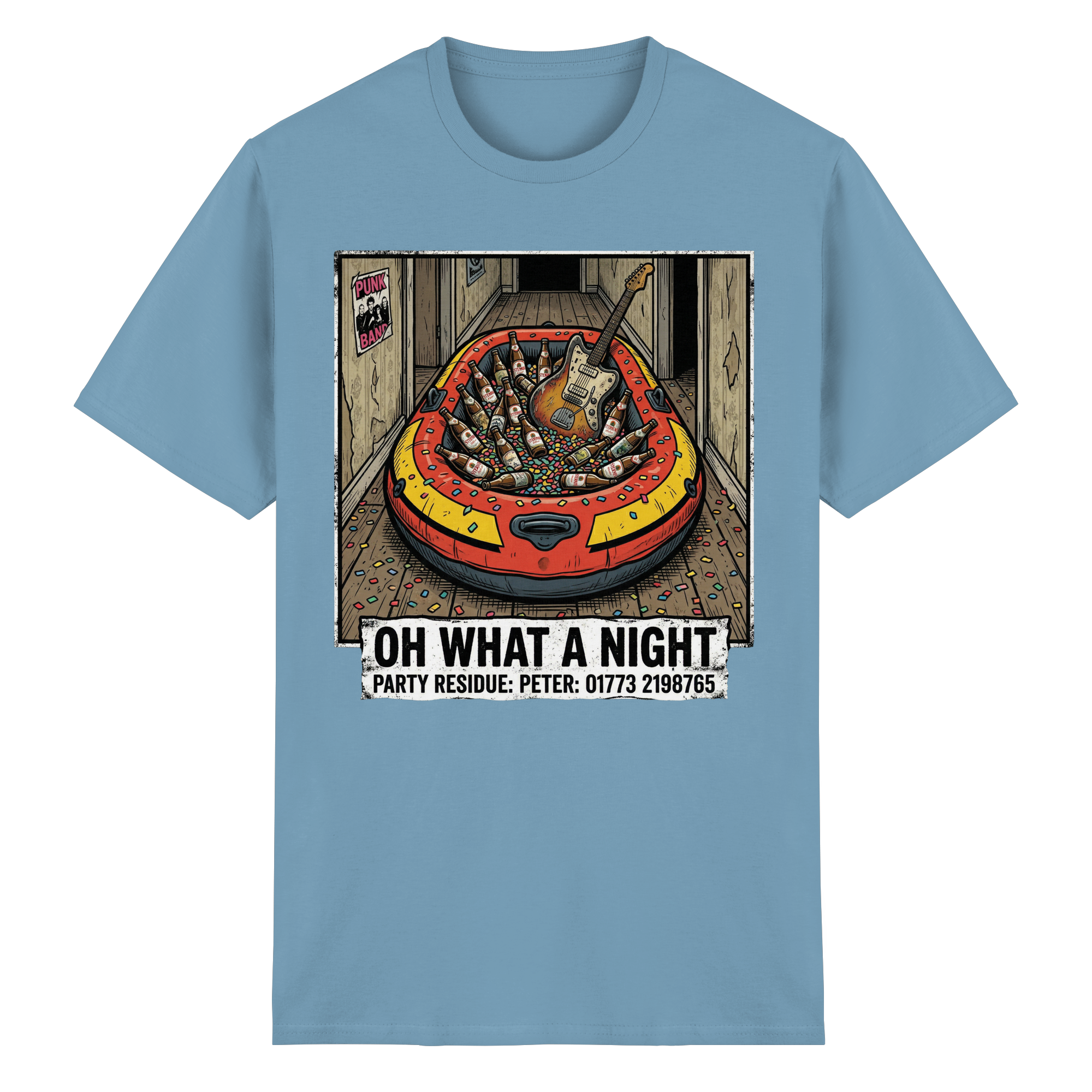 OH WHAT A NIGHT - Heavy Cotton T-Shirt