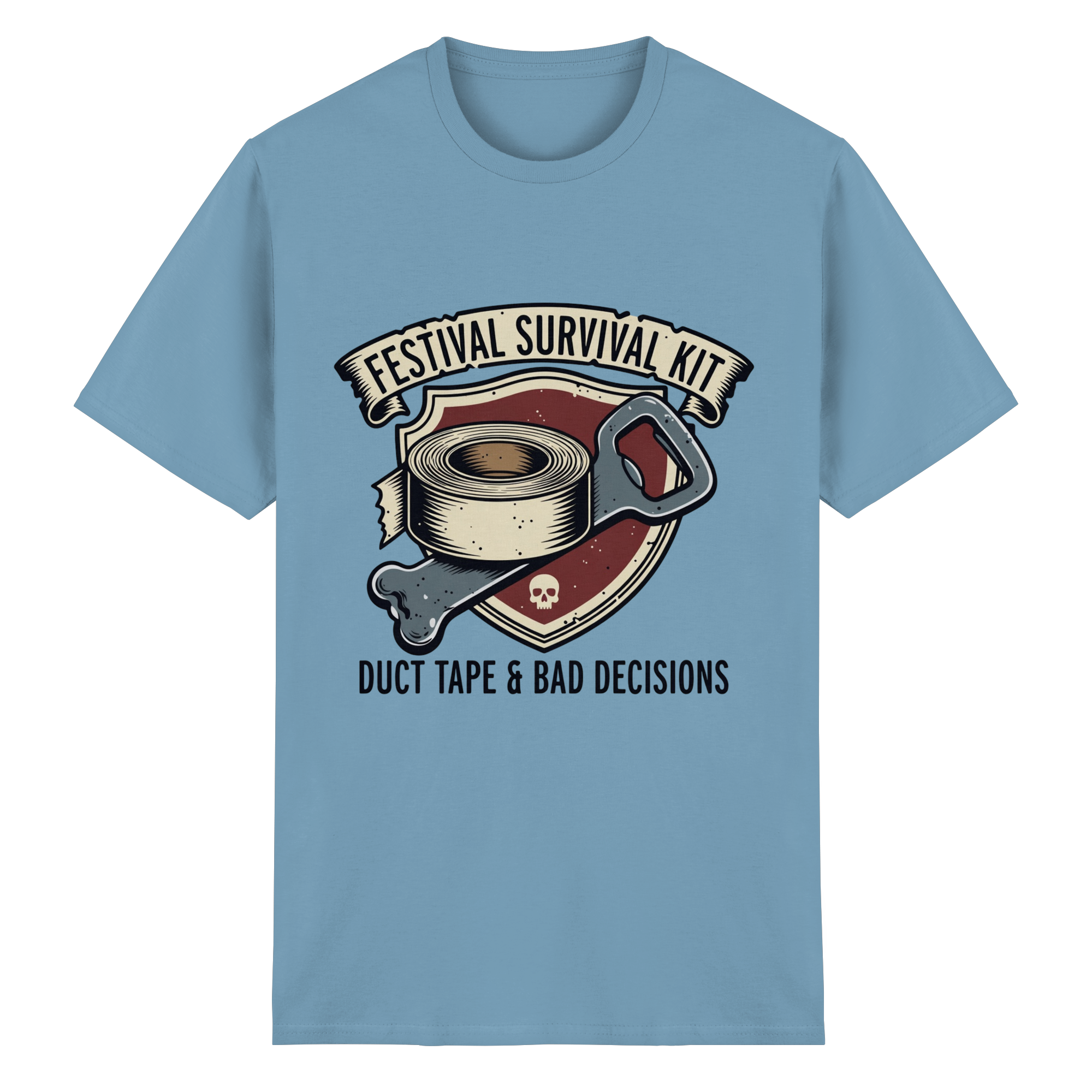 FESTIVAL SURVIVAL KIT - Heavy Cotton T-Shirt