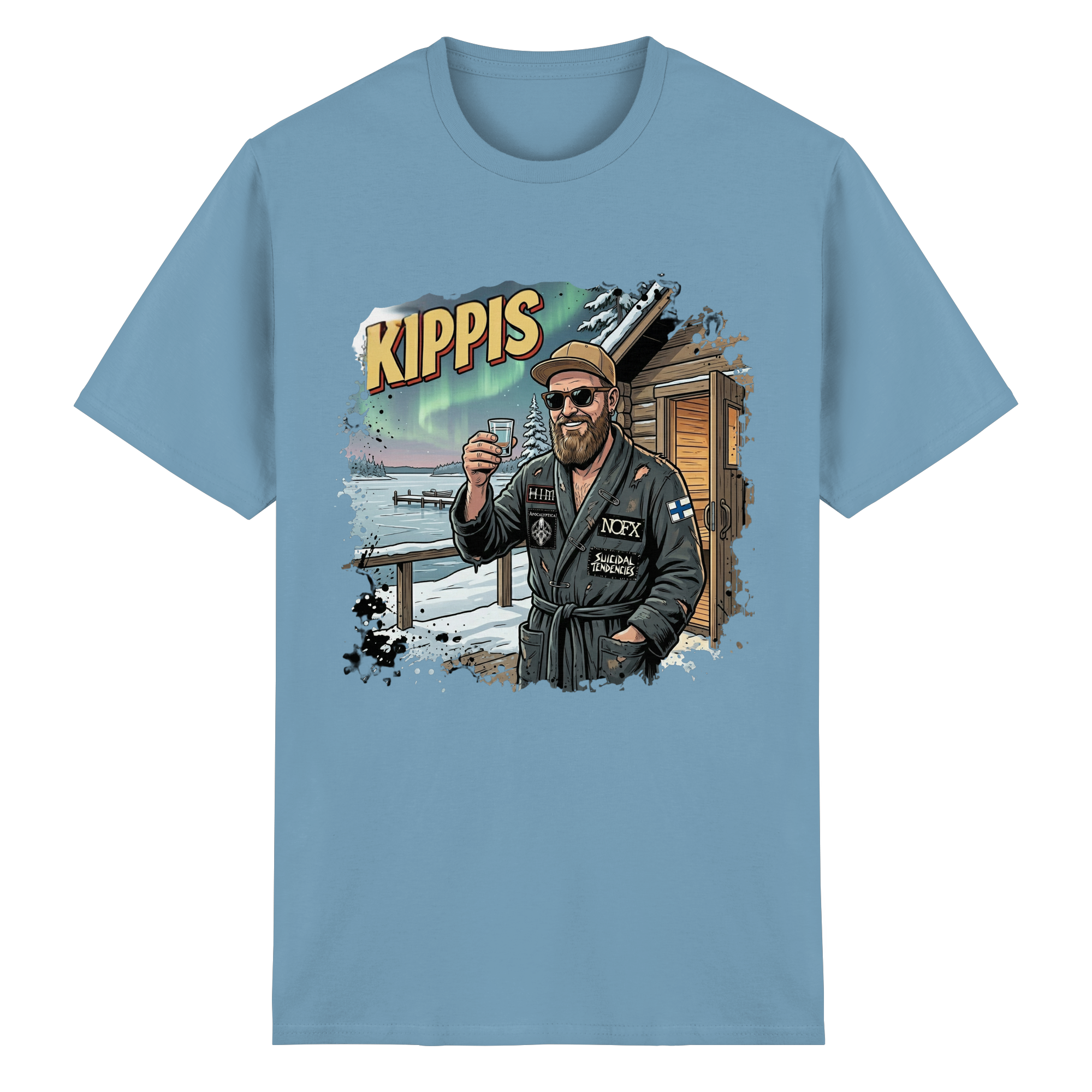 KIPPIS ON THE LEGACY - Heavy Cotton T-Shirt