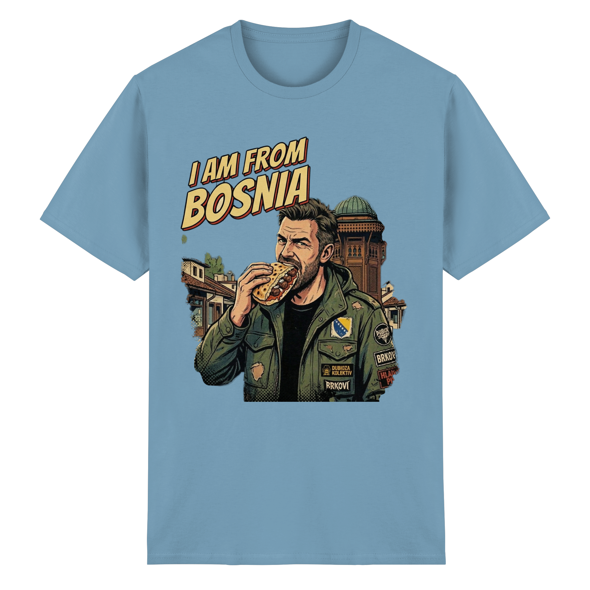 I'AM FROM BOSNIA - Heavy Cotton T-Shirt