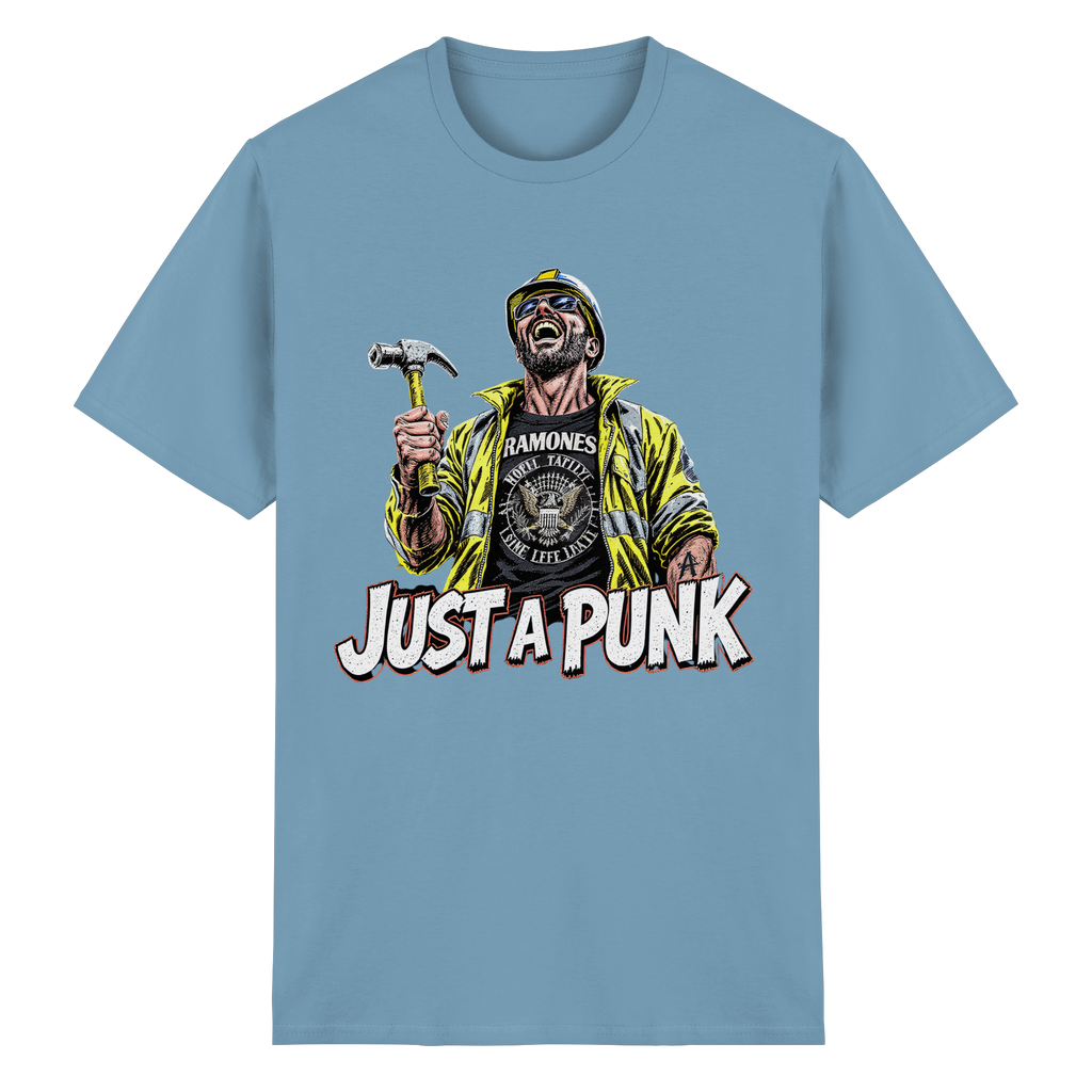 JUST A PUNK - Heavy Cotton T-Shirt
