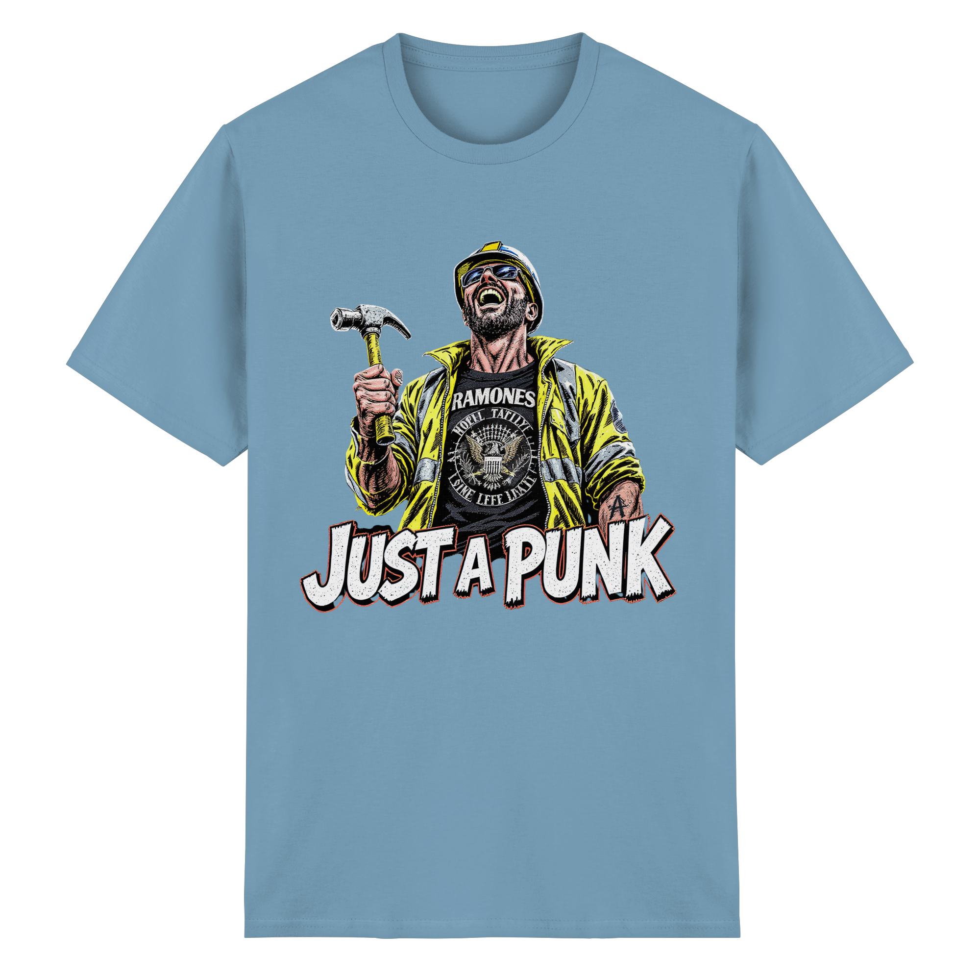 JUST A PUNK - Heavy Cotton T-Shirt