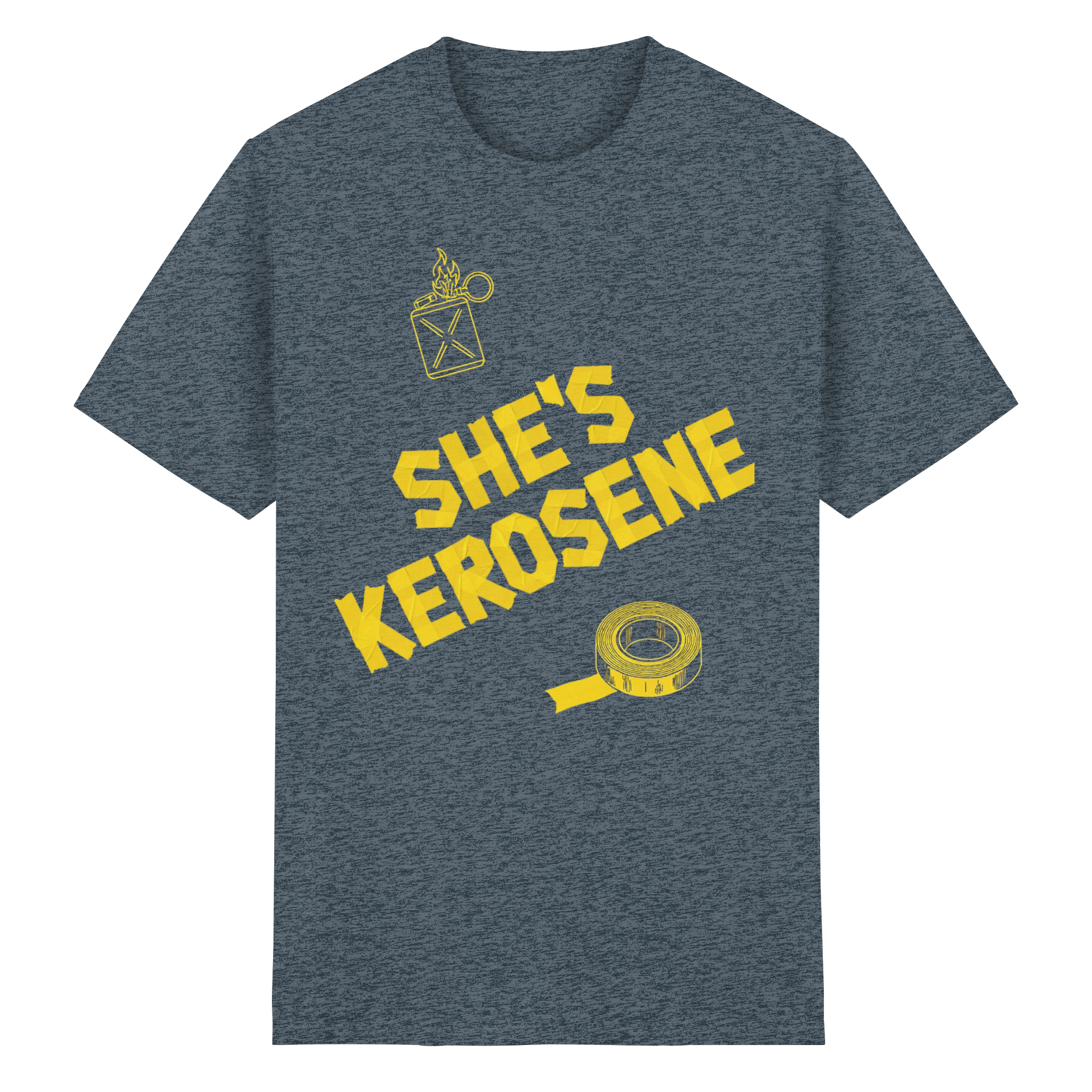 SHE's KEROSENE - Heavy Cotton T-Shirt