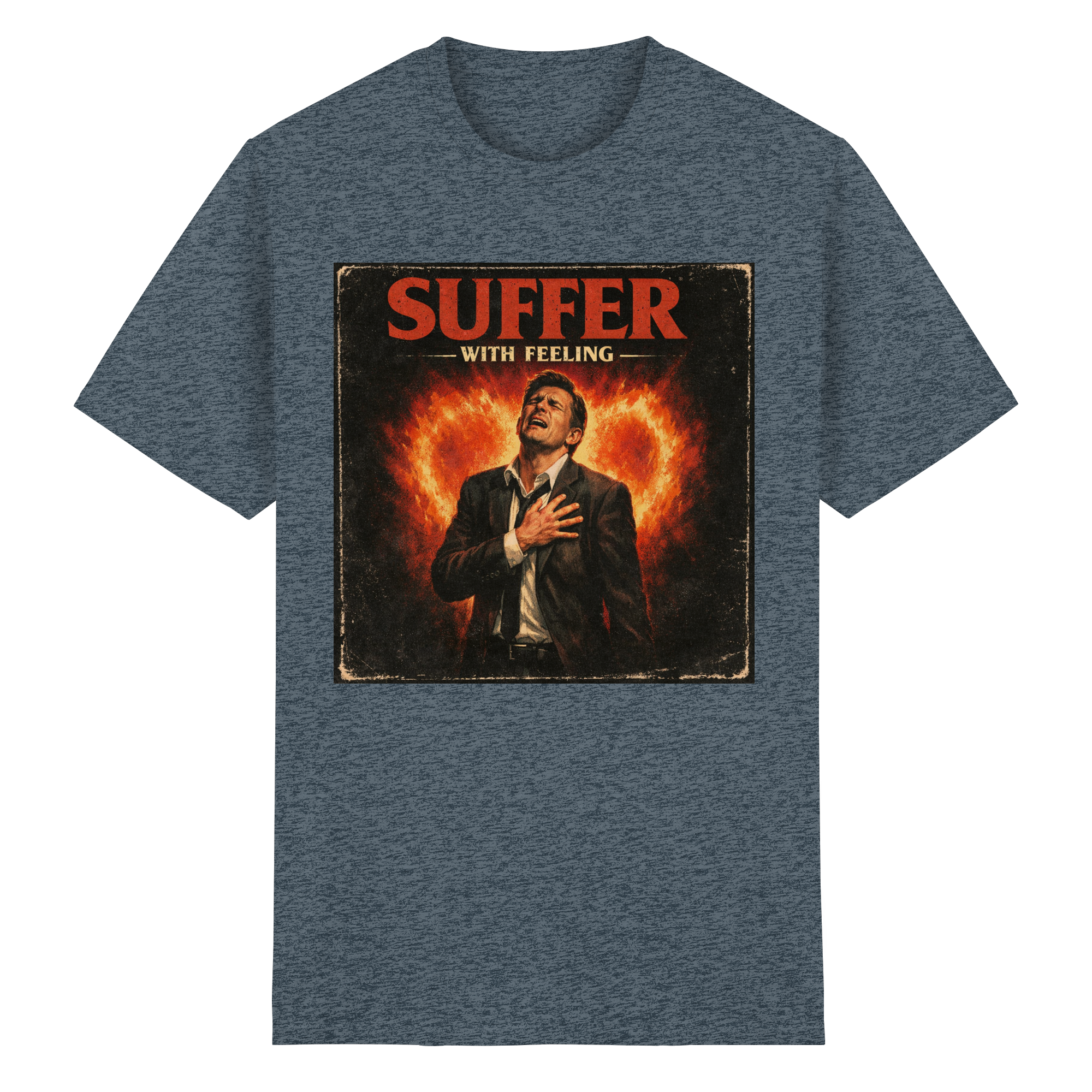 SUFFER WITH FEELING // GAFFA Statement Shirt - Heavy Cotton T-Shirt