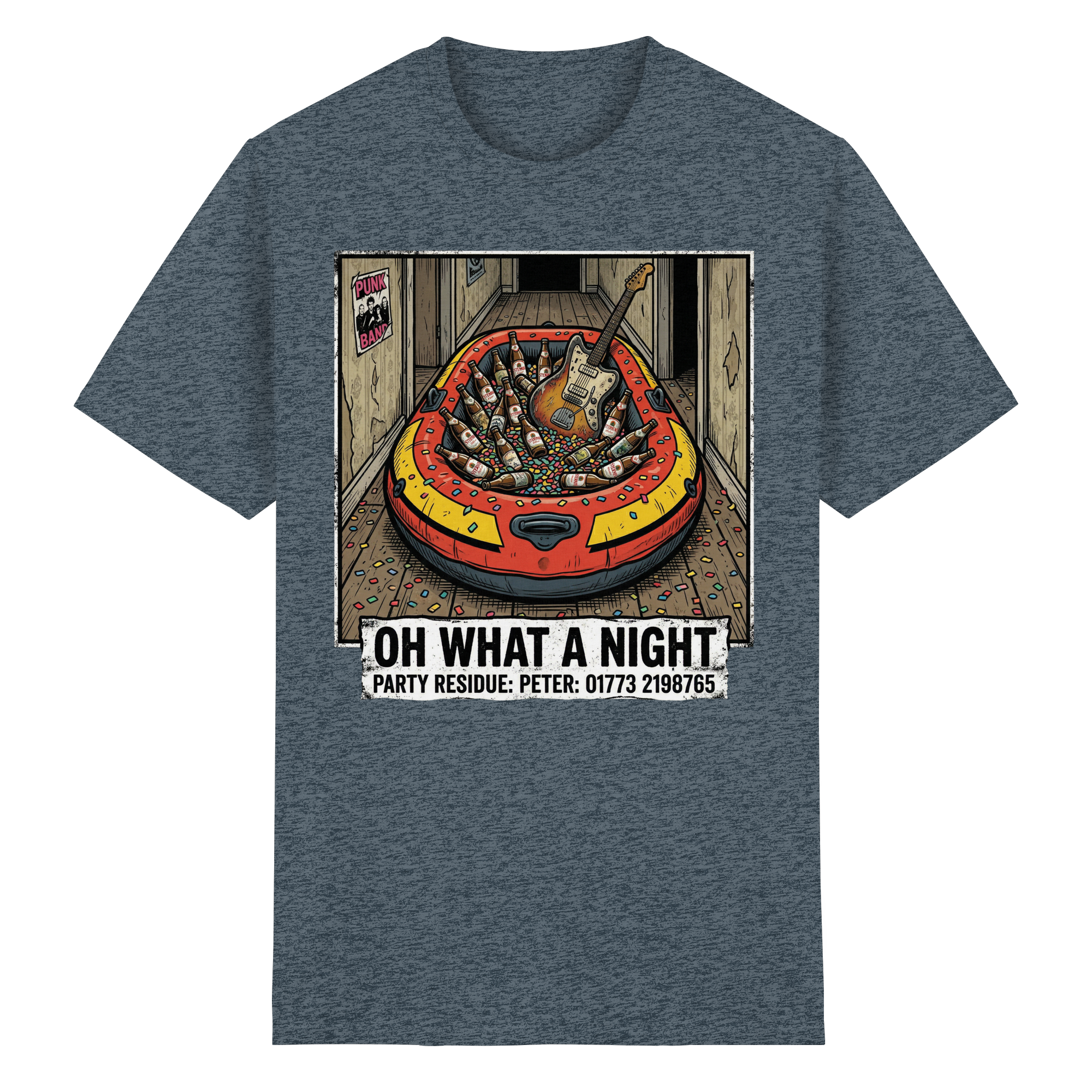 OH WHAT A NIGHT - Heavy Cotton T-Shirt